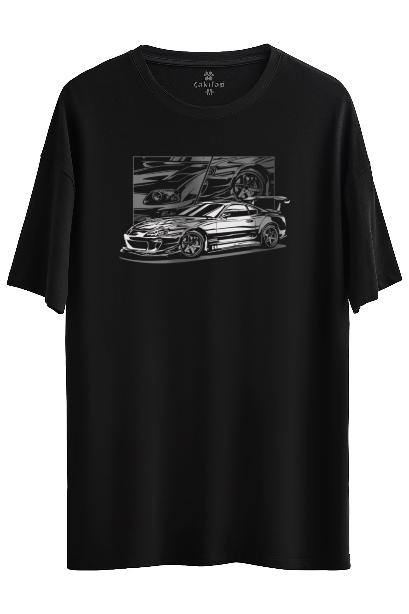 Toyota Supra Baskılı Oversize Tişört