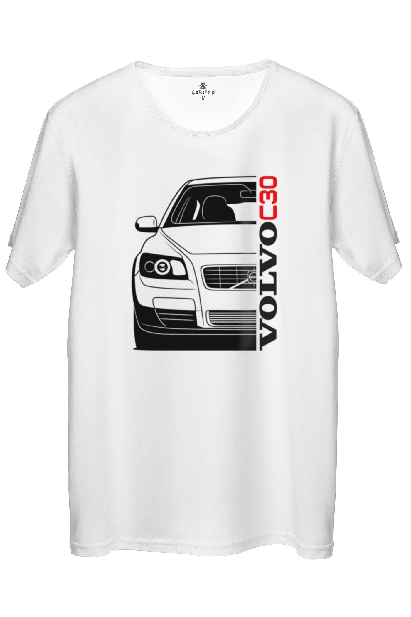 Volvo C30 Baskılı Regular Tişört