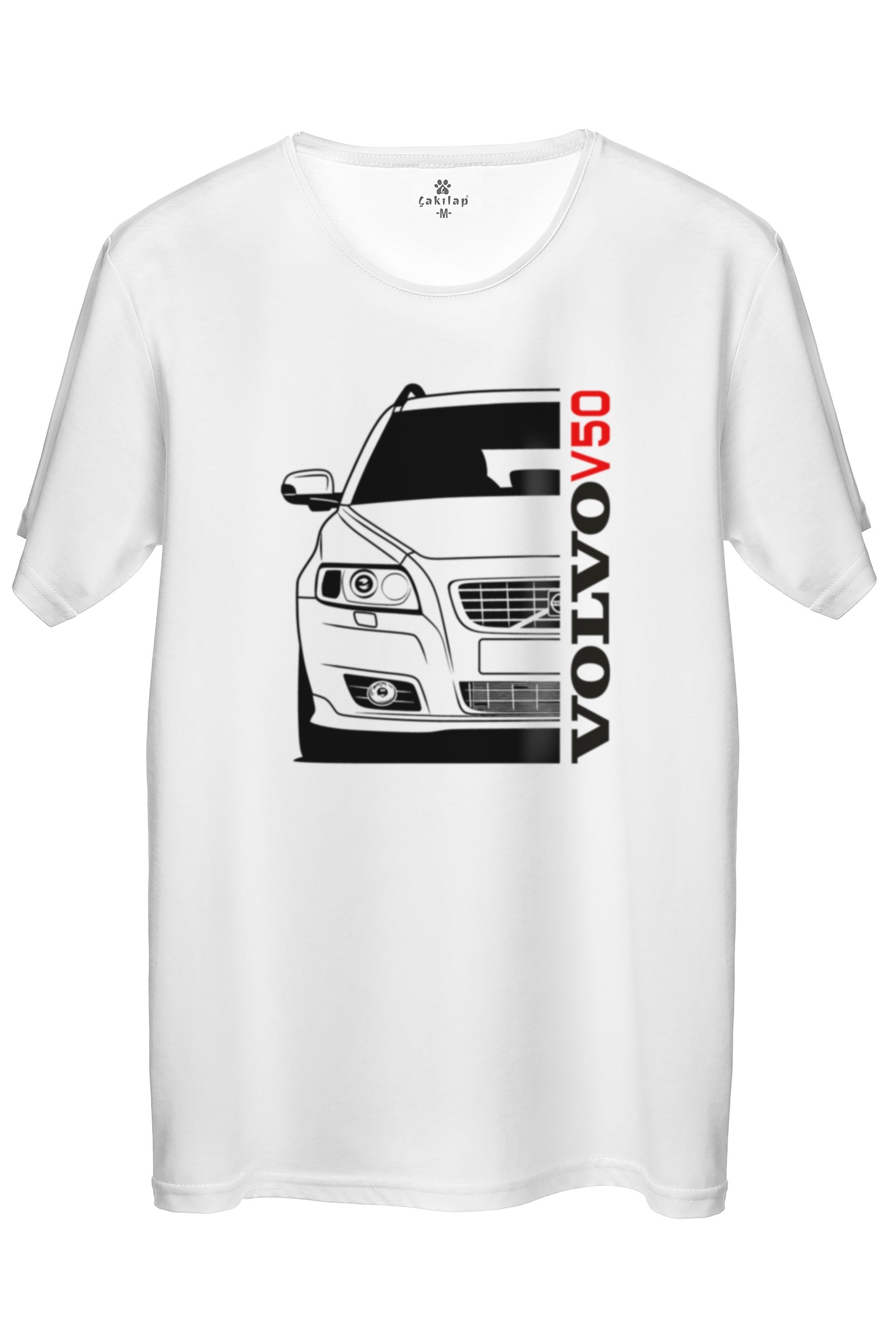 Volvo V50 Baskılı Regular Tişört