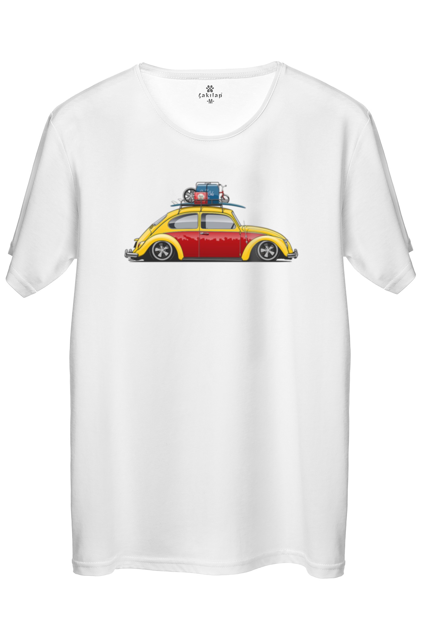 Vw Beetle Baskılı Regular Tişört