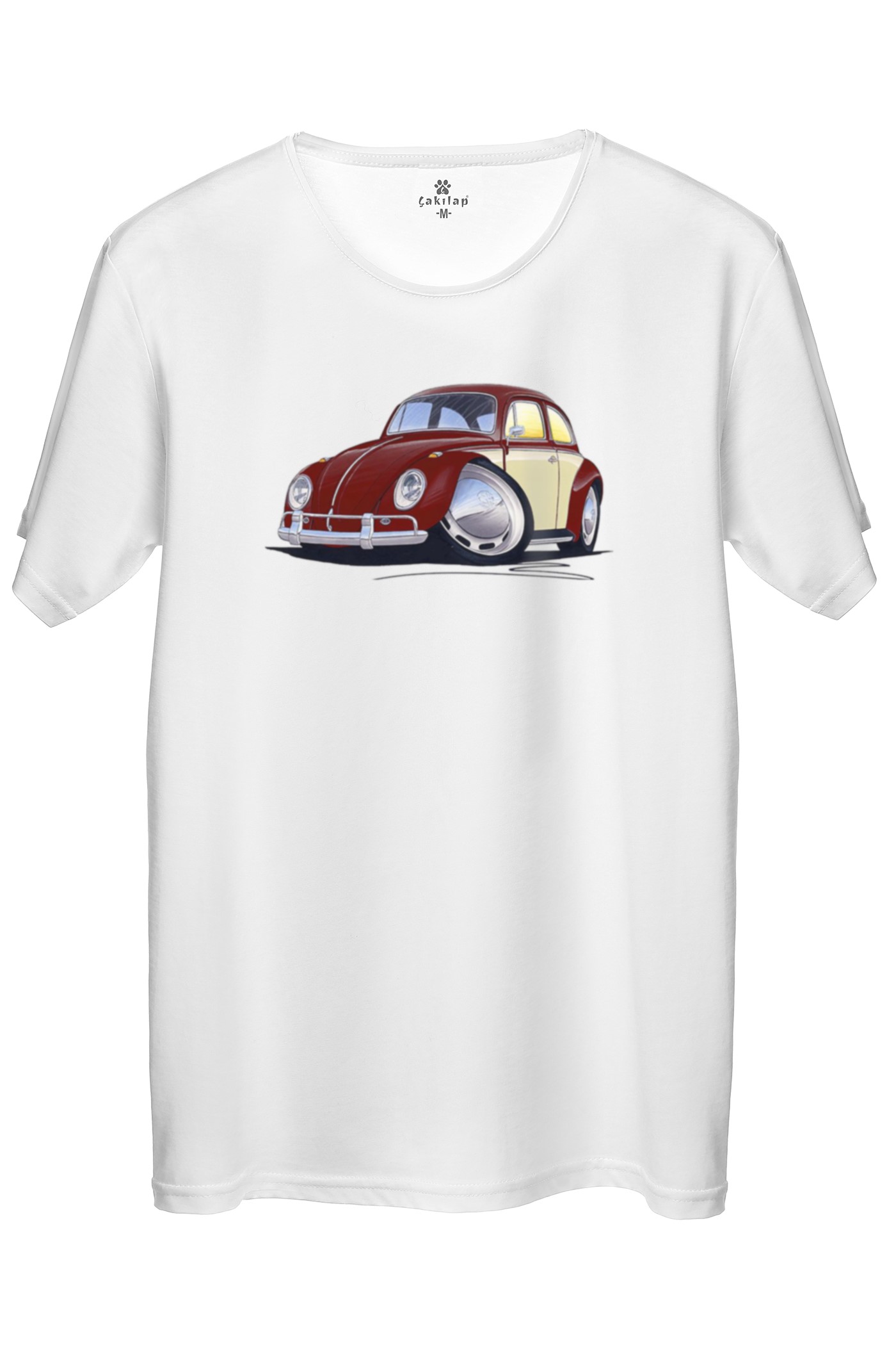 Vw Beetle Baskılı Regular Tişört