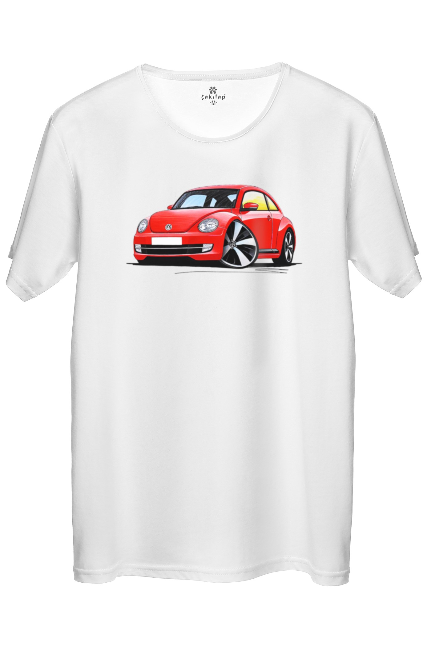 Vw Beetle Baskılı Regular Tişört