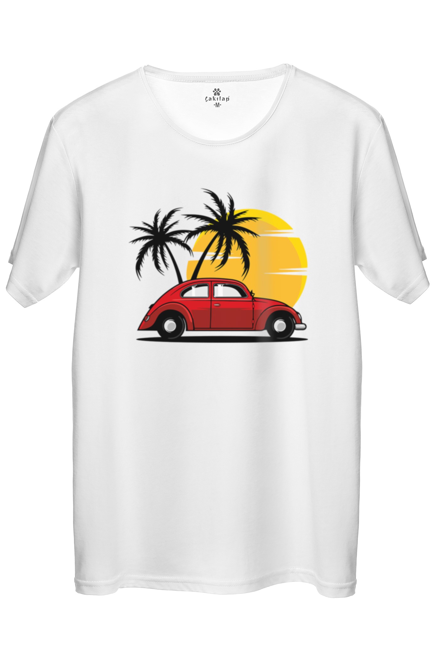 Vw Beetle Baskılı Regular Tişört