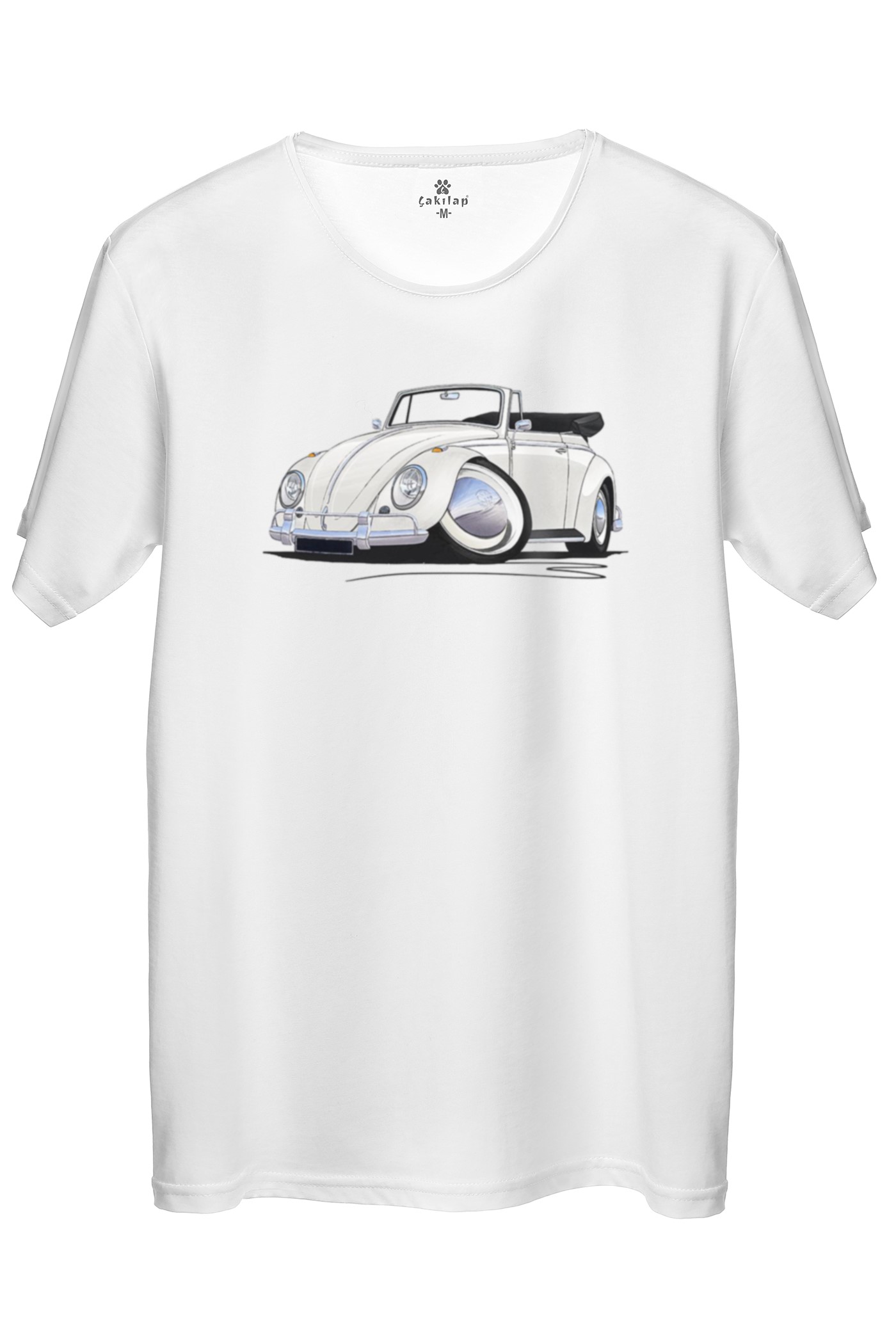 Vw Beetle Baskılı Regular Tişört