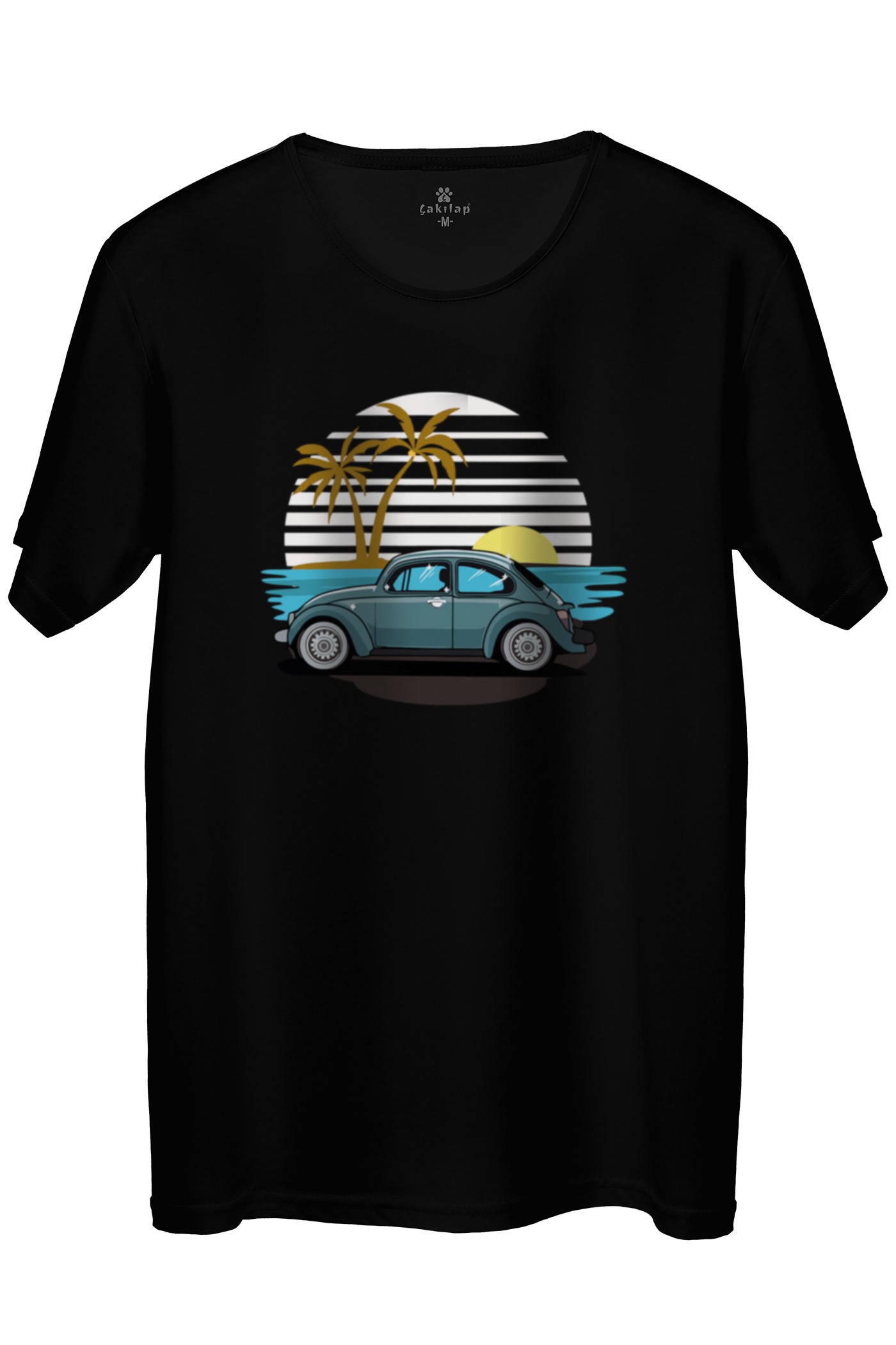 Vw Beetle Baskılı Regular Tişört