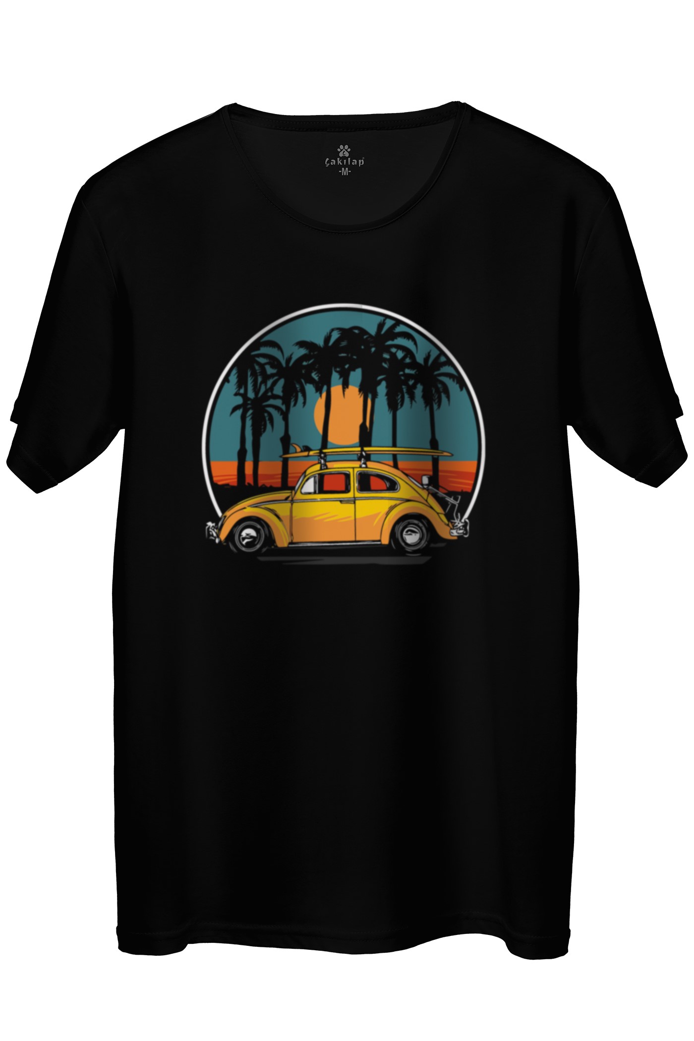 Vw Beetle Baskılı Regular Tişört