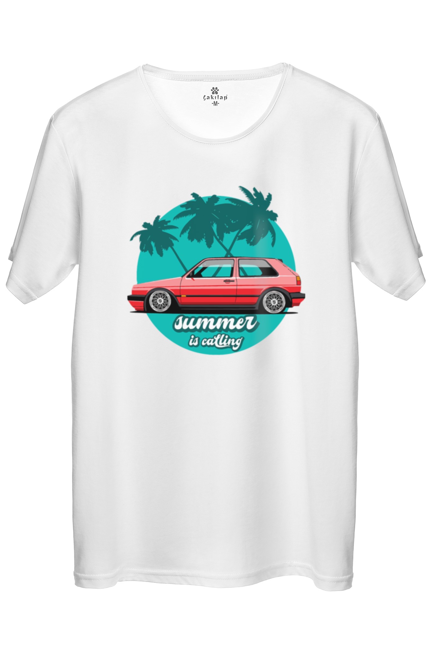 Vw Golf 2 Baskılı Regular Tişört