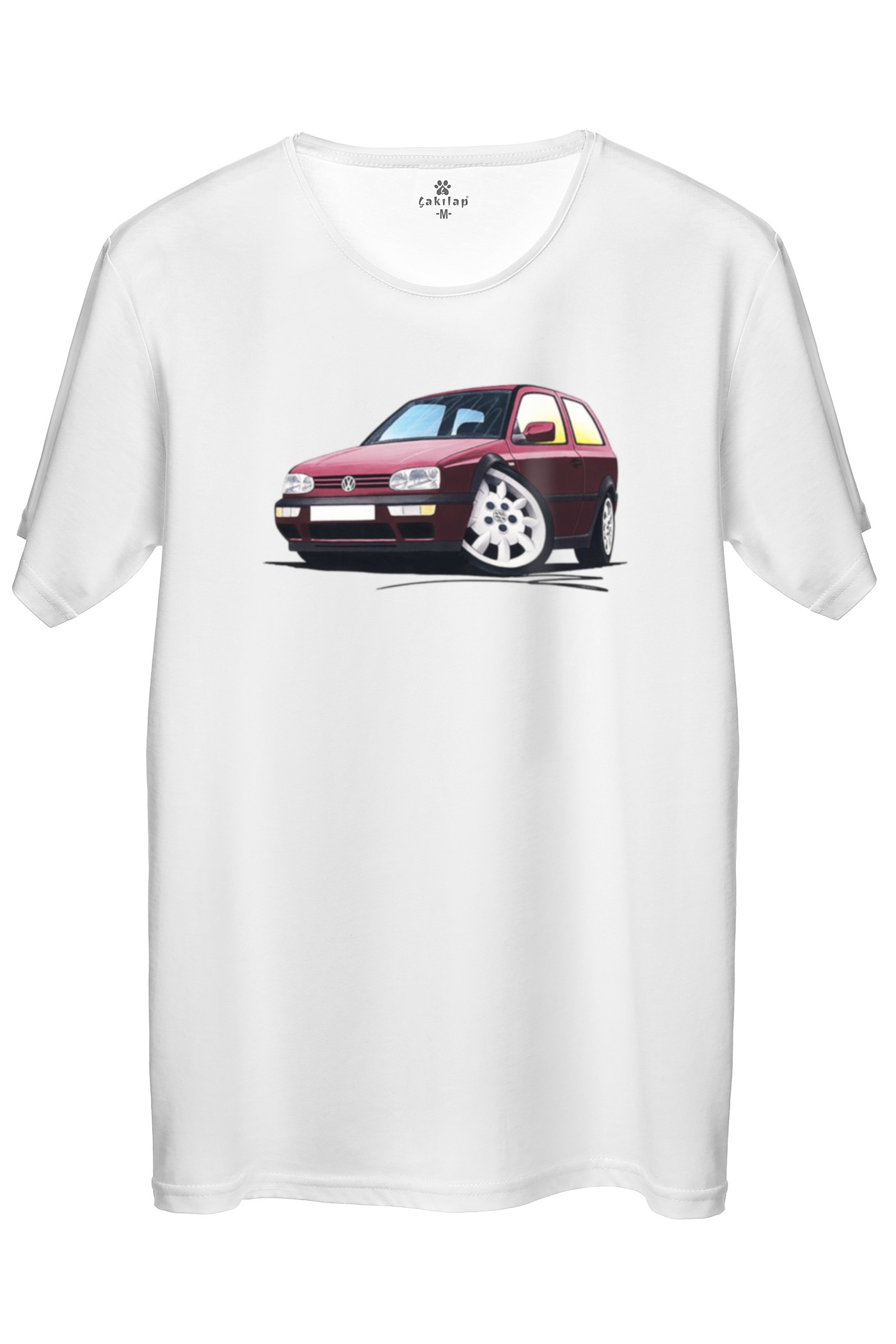 Vw Golf 3 Baskılı Regular Tişört