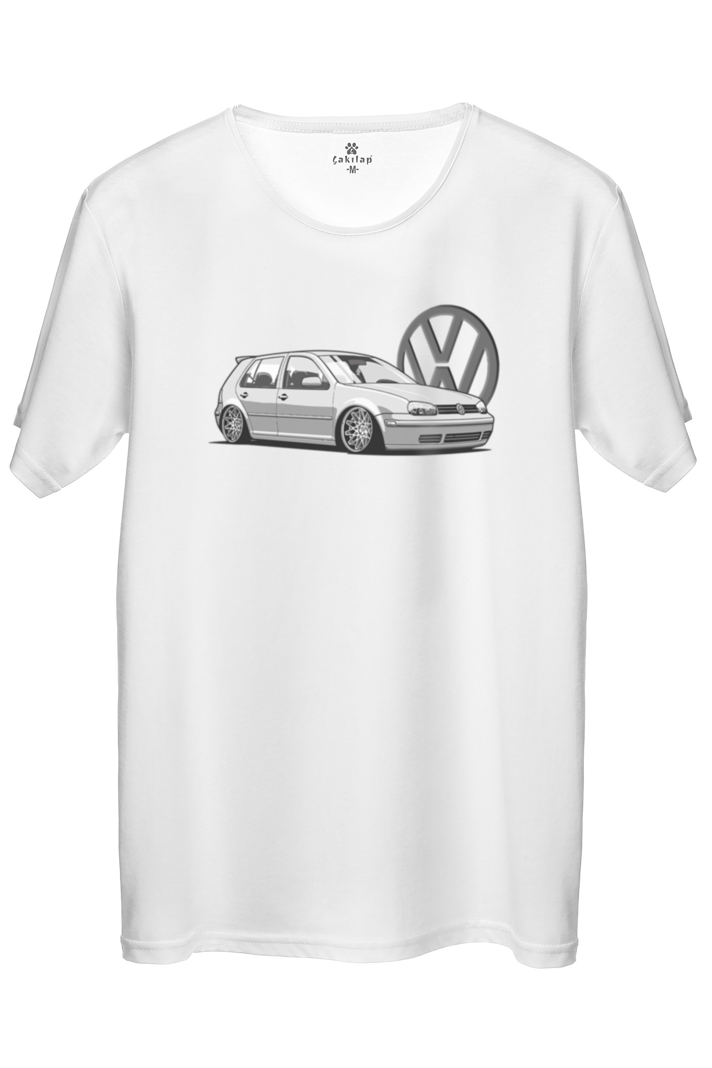 Vw Golf 4 Baskılı Regular Tişört