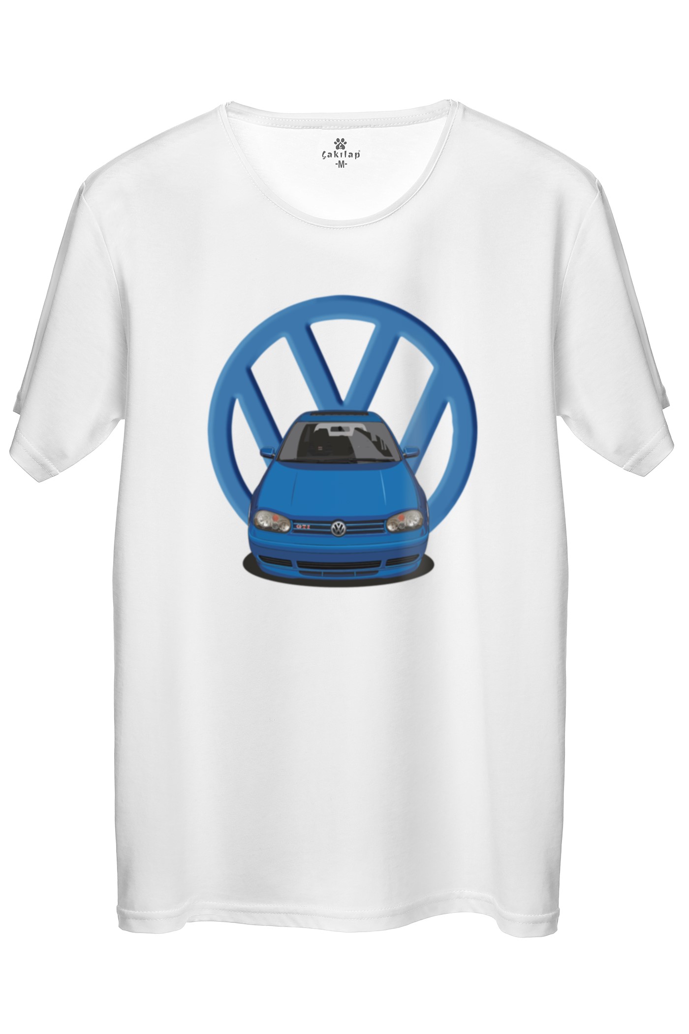 Vw Golf 4 Baskılı Regular Tişört