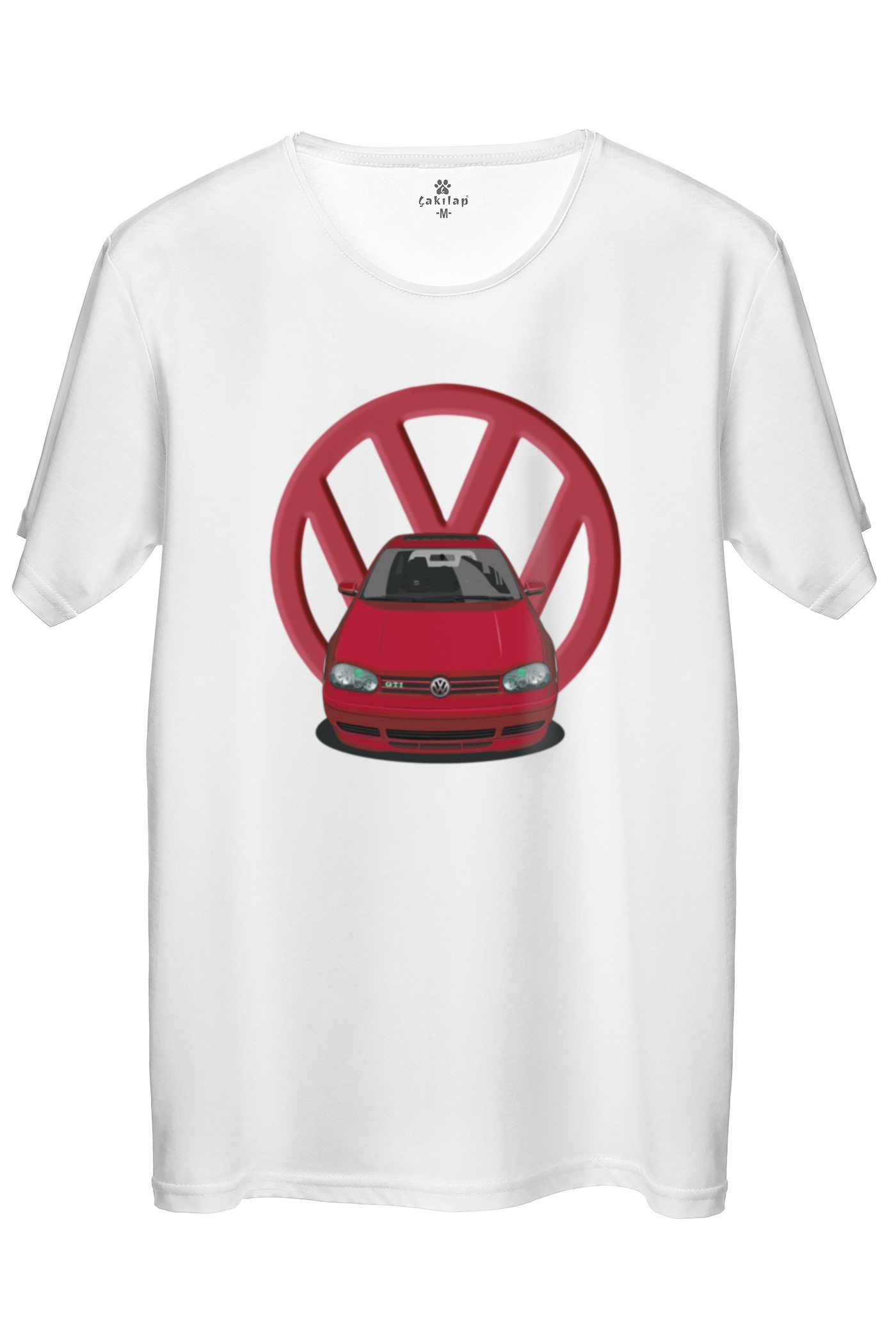 Vw Golf 4 Baskılı Regular Tişört