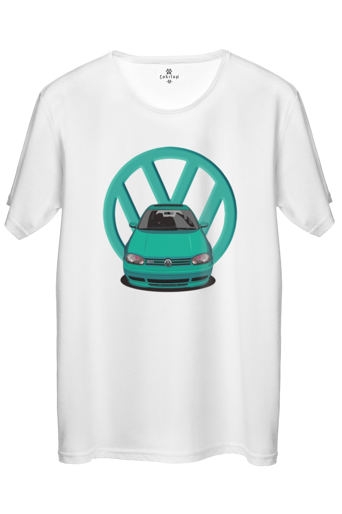 Vw Golf 4 Baskılı Regular Tişört