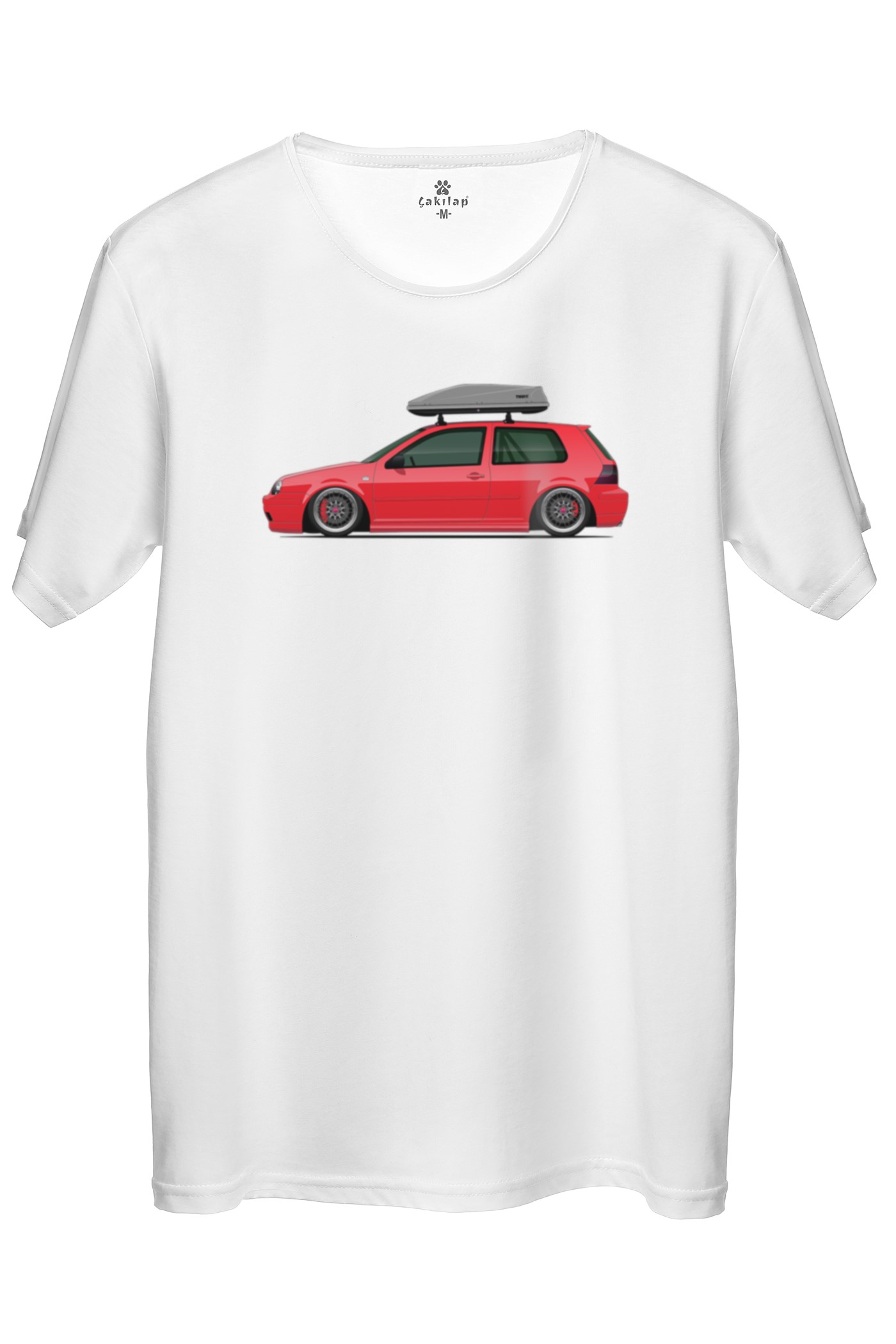 Vw Golf 4 Baskılı Regular Tişört