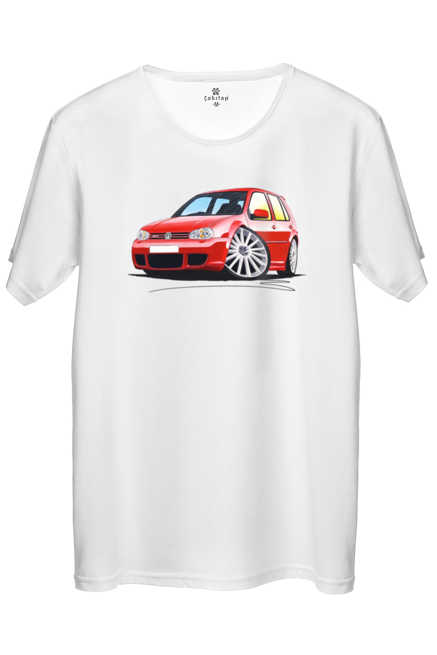 Vw Golf 4 Baskılı Regular Tişört