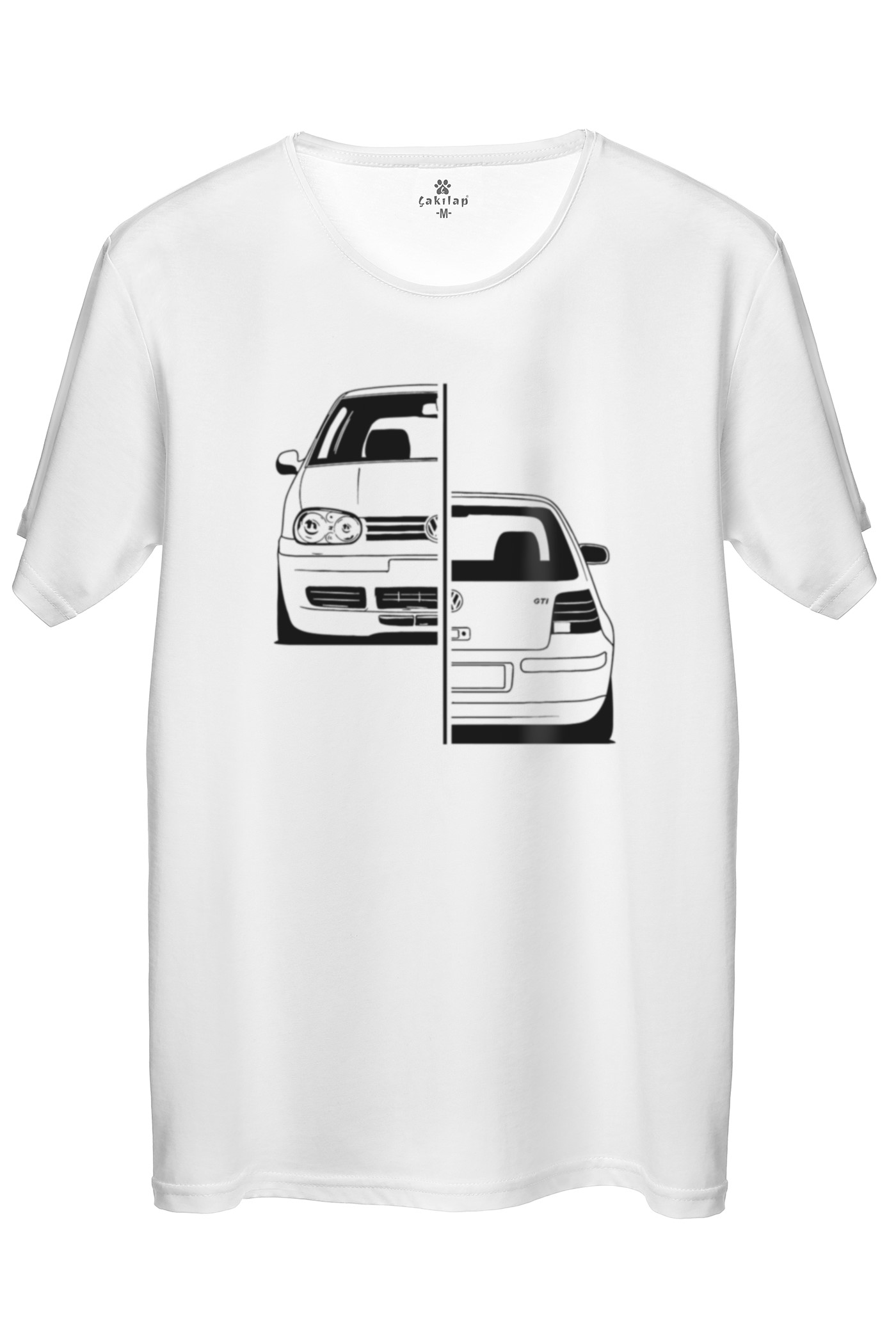 Vw Golf 4 Baskılı Regular Tişört