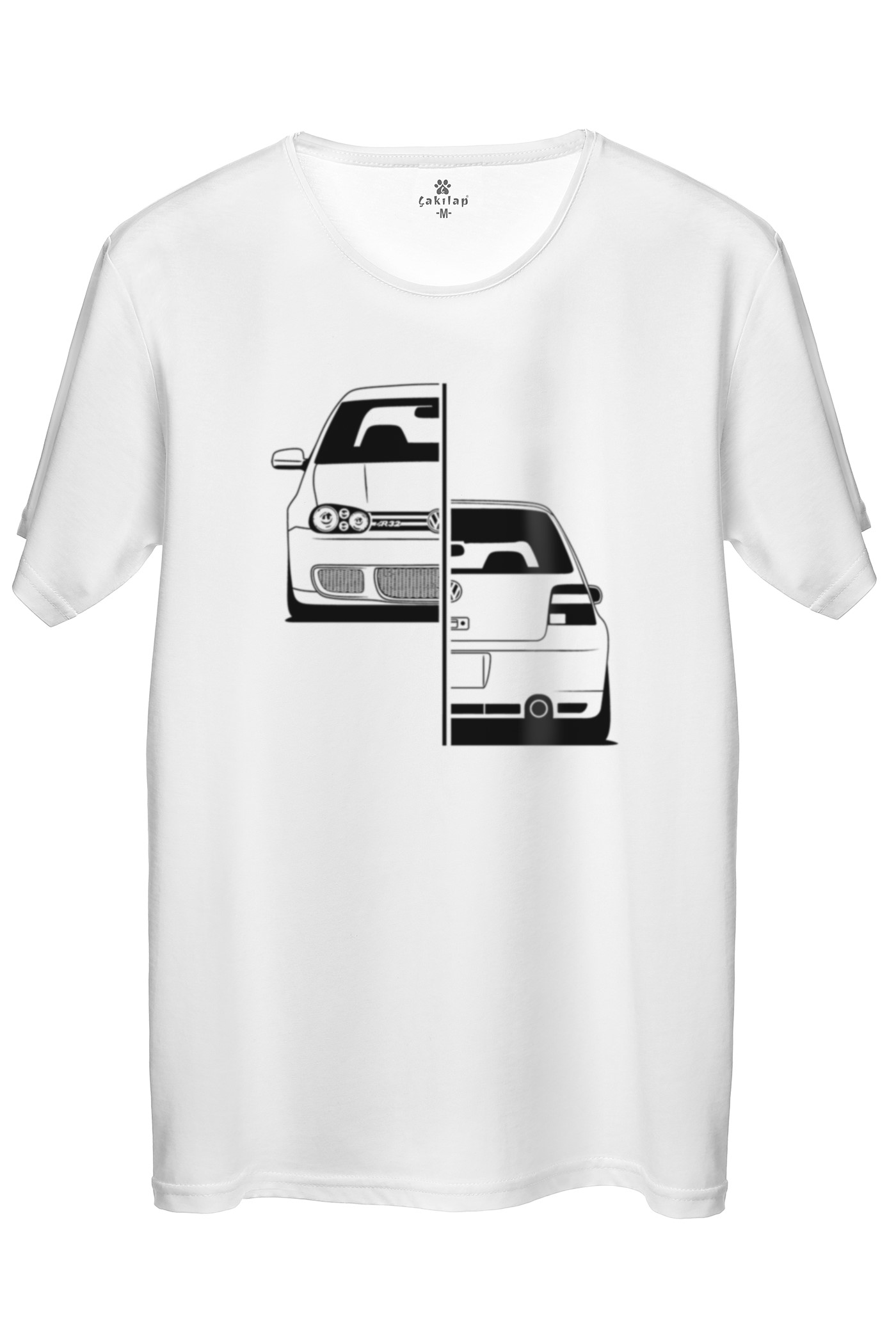 Vw Golf 4 Baskılı Regular Tişört