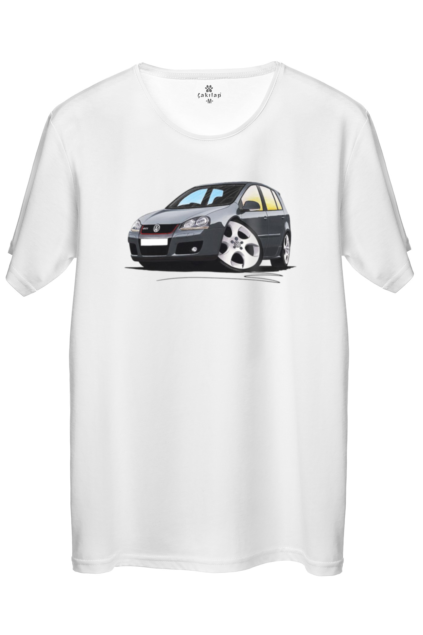 Vw Golf 5 Baskılı Regular Tişört