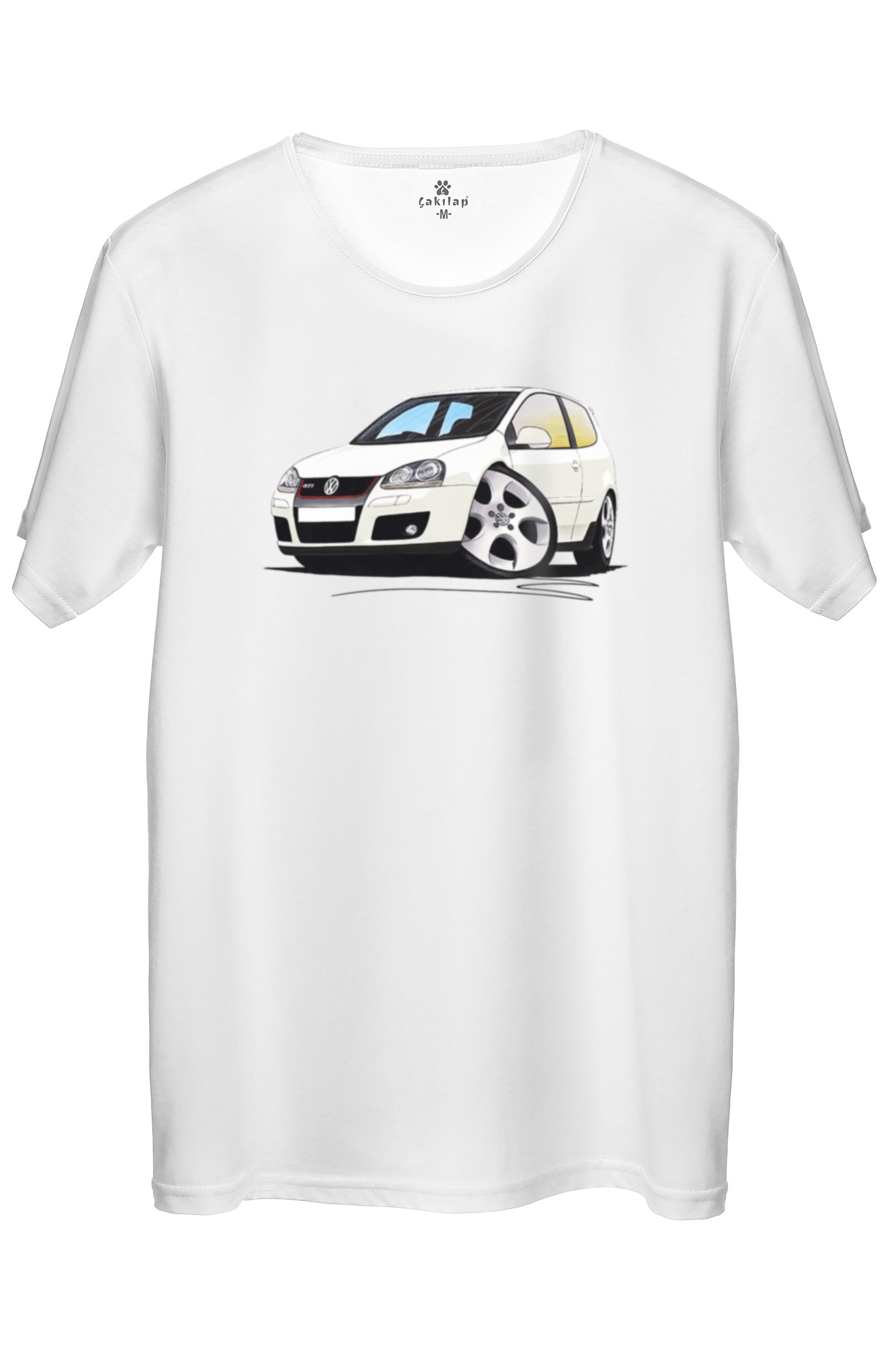 Vw Golf 5 Baskılı Regular Tişört