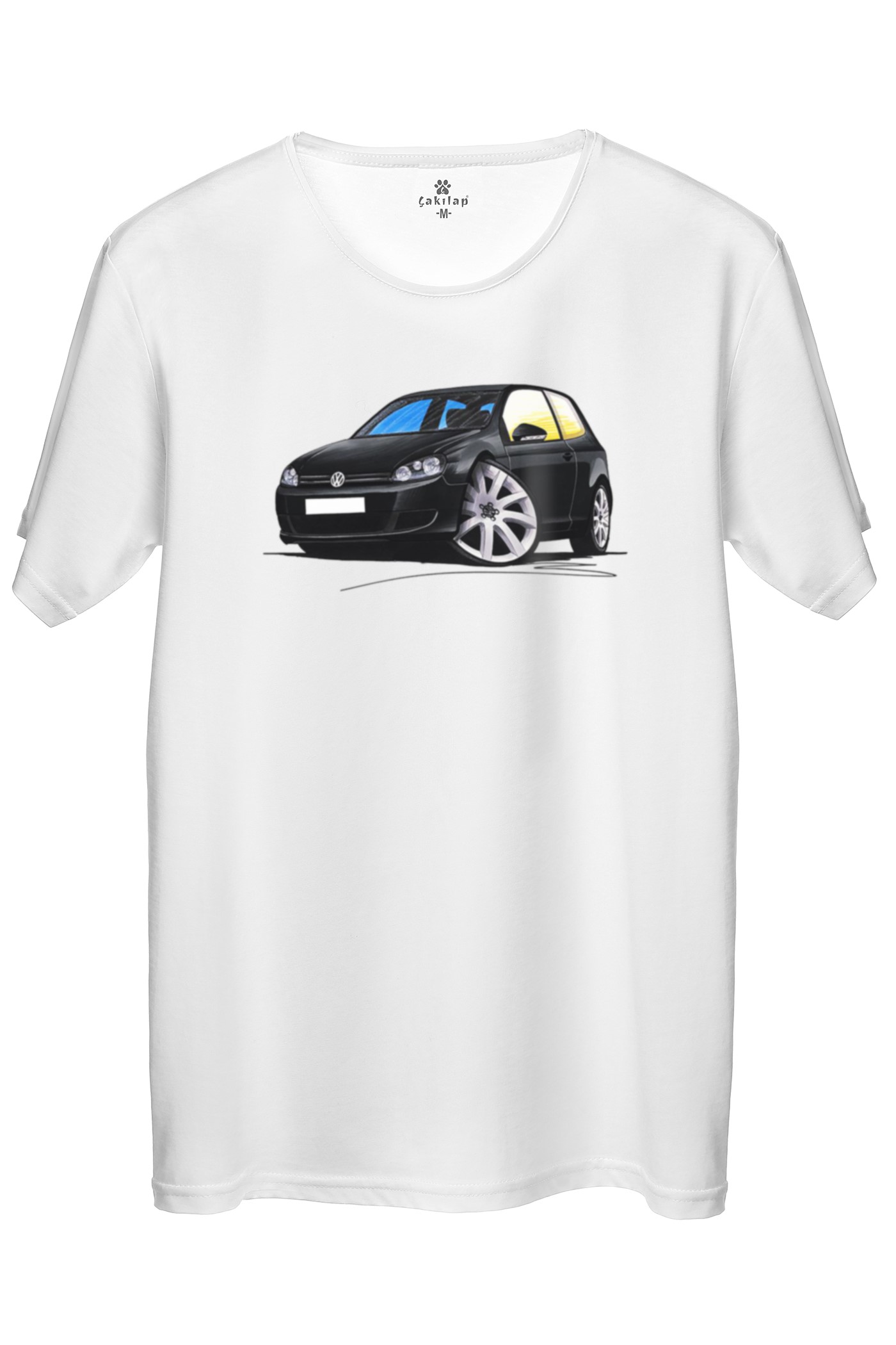 Vw Golf 6 Baskılı Regular Tişört