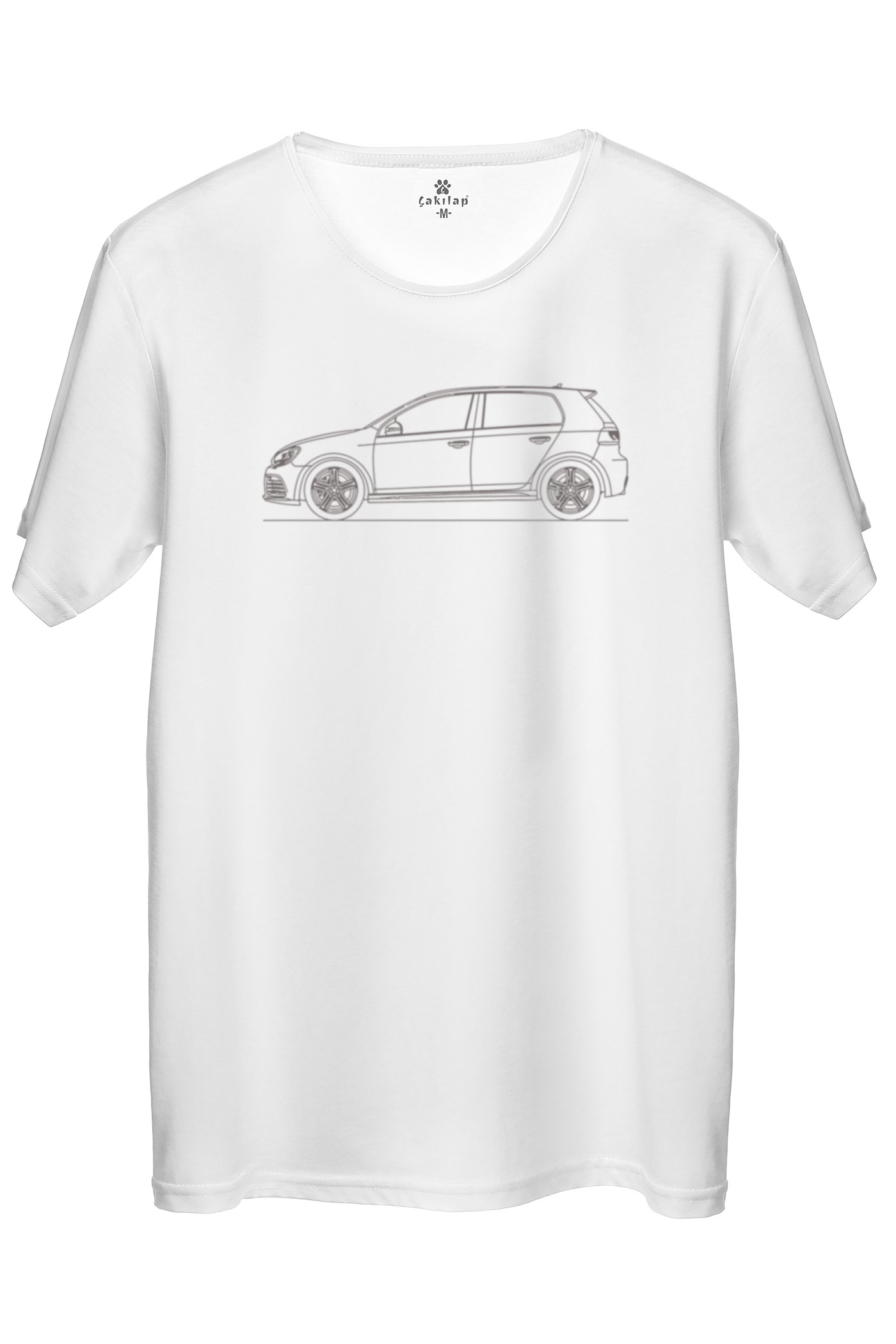 Vw Golf 6 Baskılı Regular Tişört