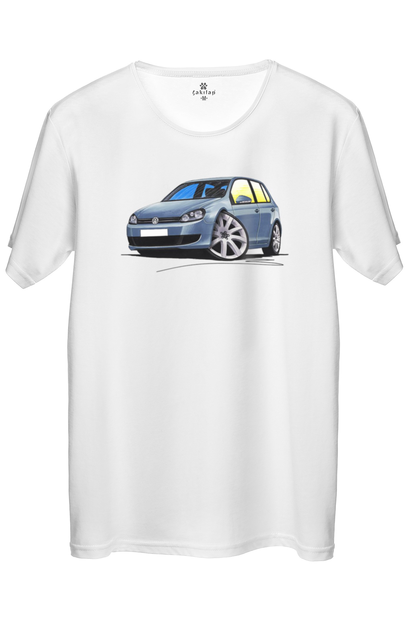 Vw Golf 6 Baskılı Regular Tişört