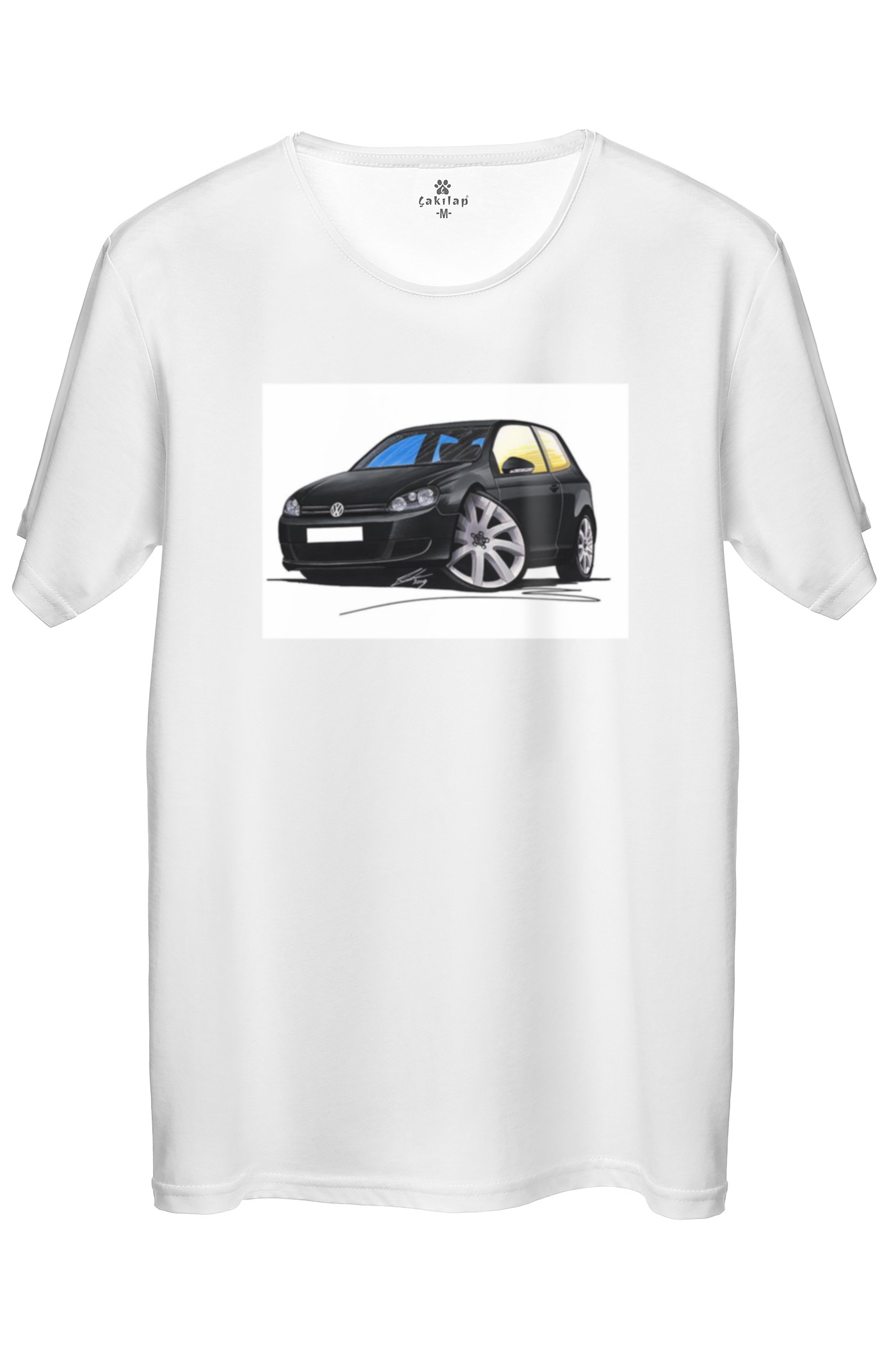 Vw Golf 6 Baskılı Regular Tişört