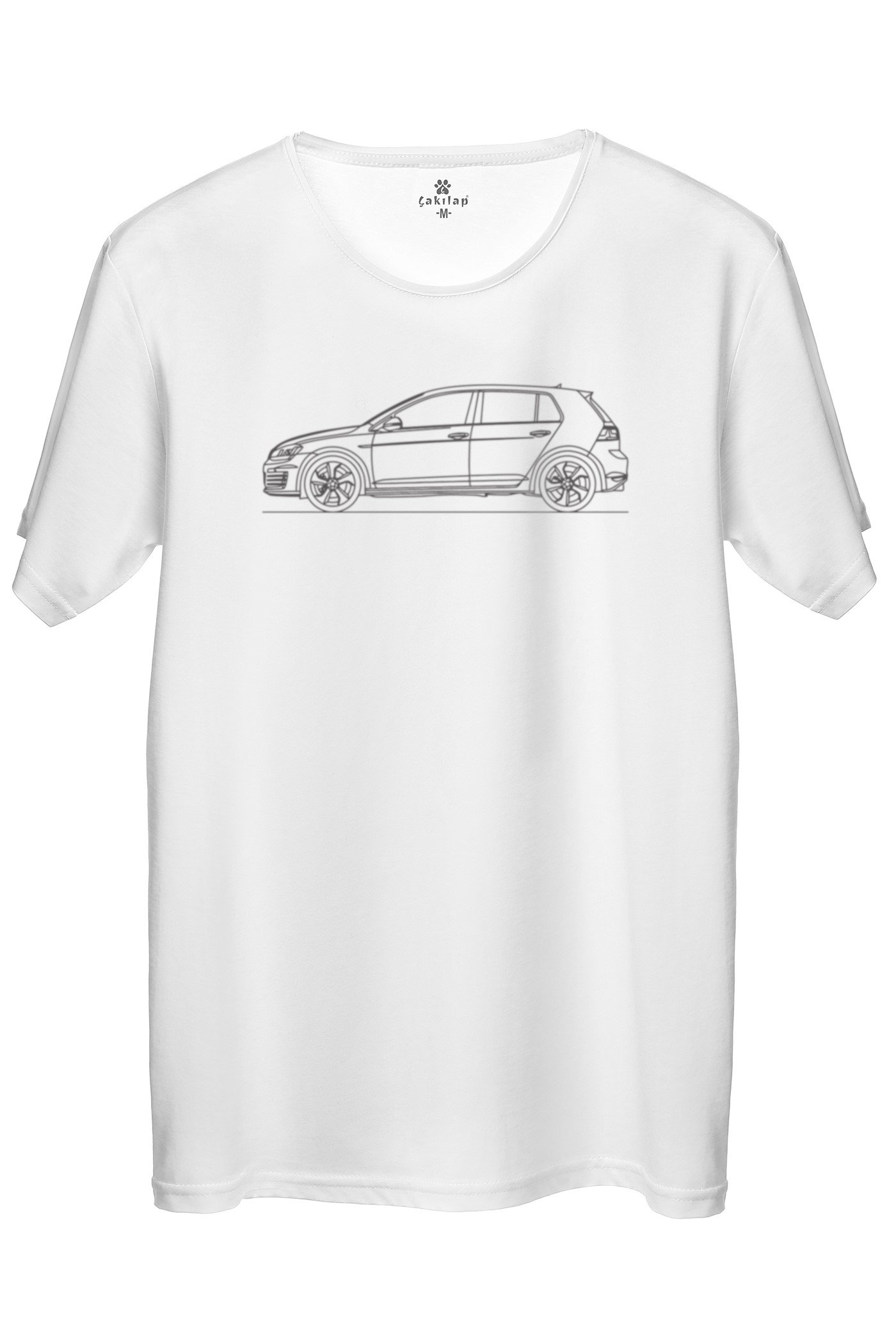 Vw Golf 7 Baskılı Regular Tişört