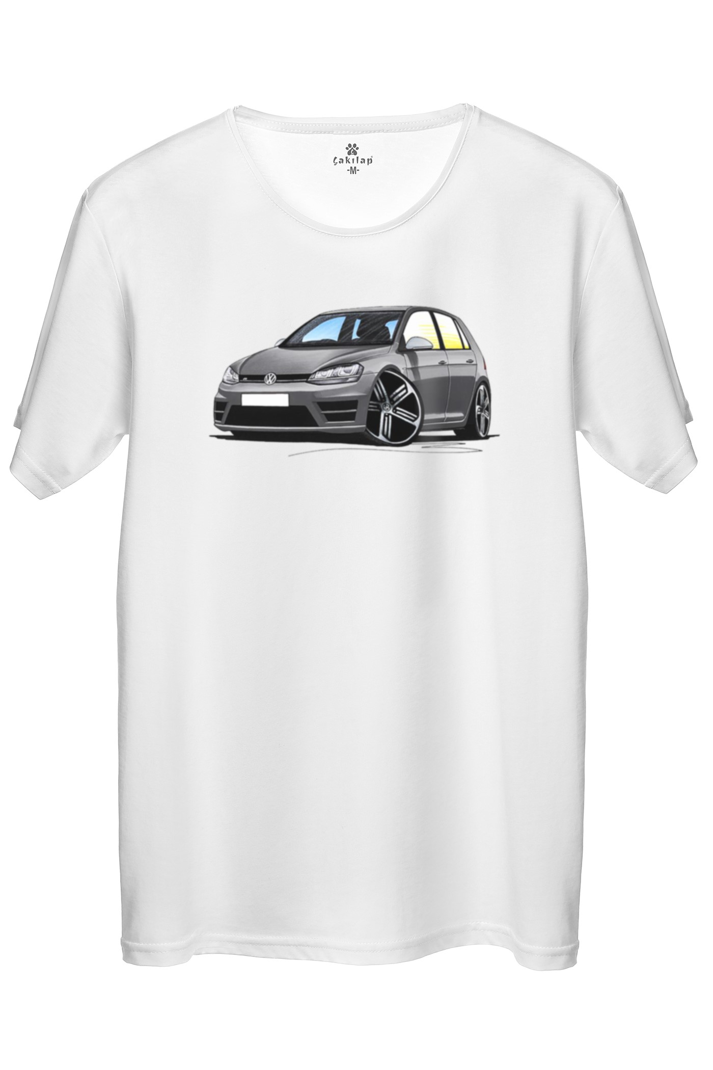 Vw Golf 7 Baskılı Regular Tişört