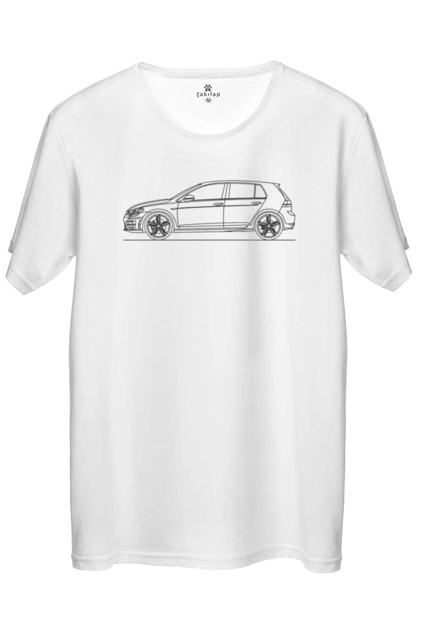 Vw Golf 7 Baskılı Regular Tişört