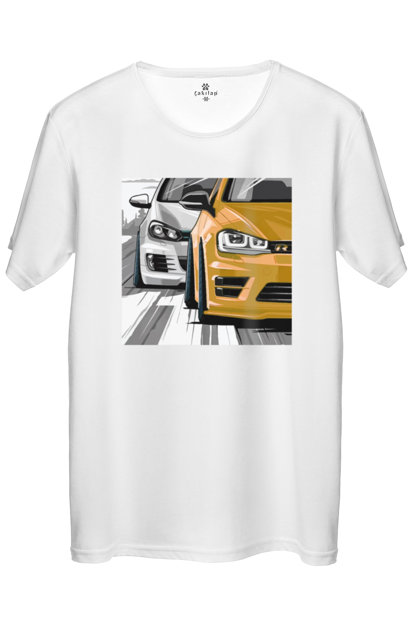 Vw Golf 7 Baskılı Regular Tişört