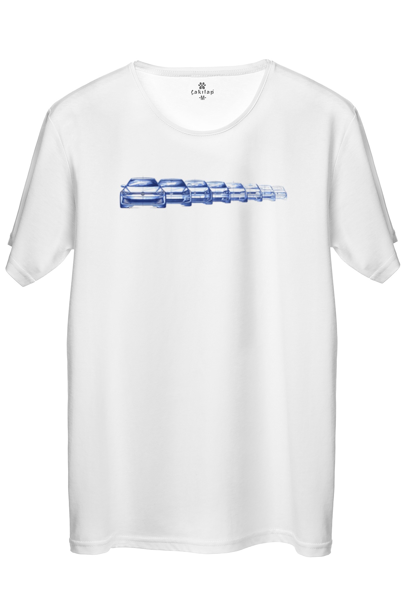 Vw Golf 8 Baskılı Regular Tişört