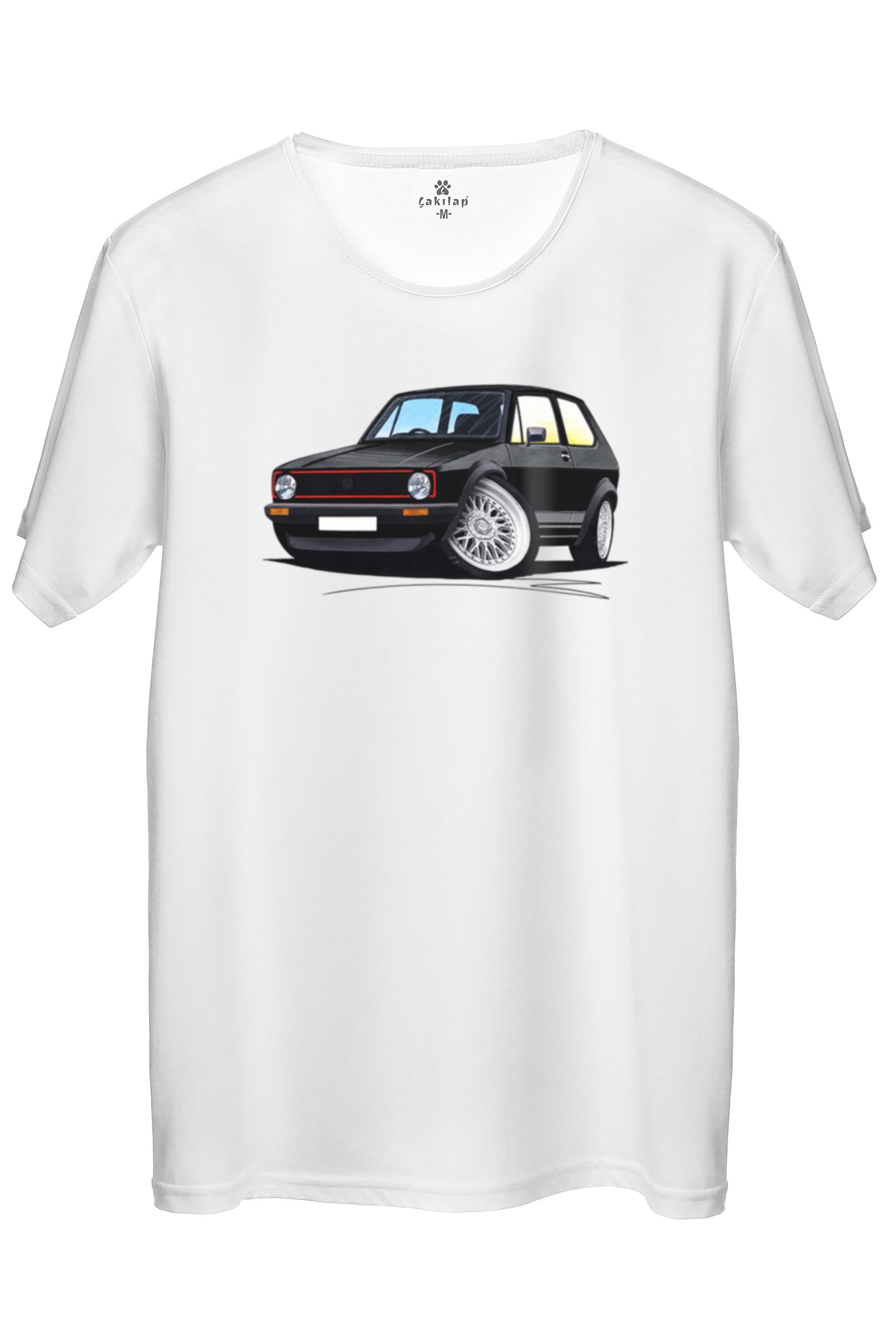 Vw Golf 1 Baskılı Regular Tişört