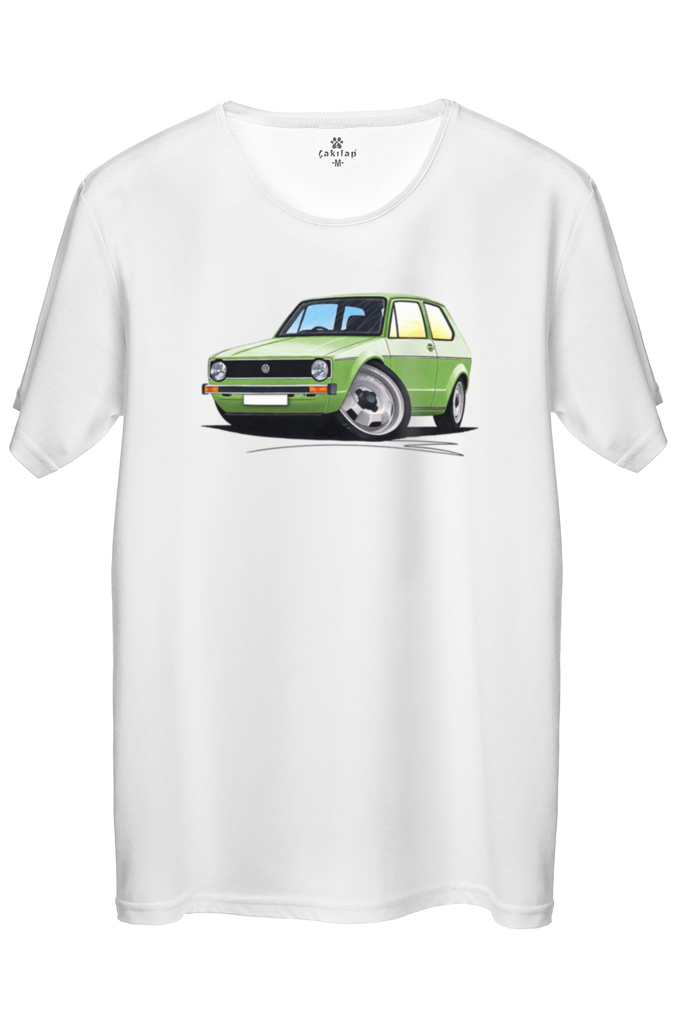 Vw Golf 1 Baskılı Regular Tişört