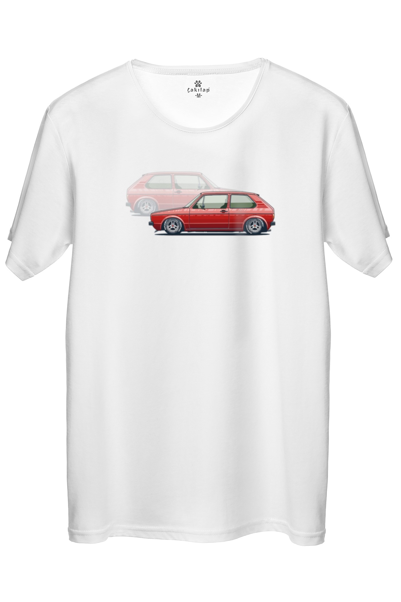 Vw Golf 1 Baskılı Regular Tişört