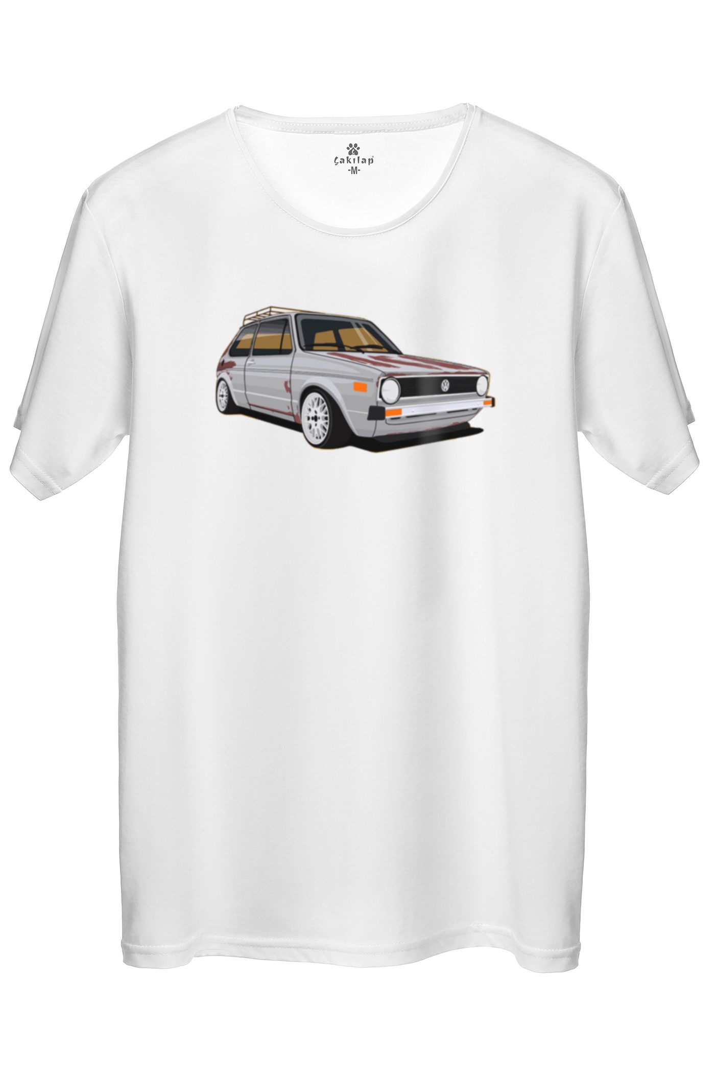 Vw Golf 1 Baskılı Regular Tişört