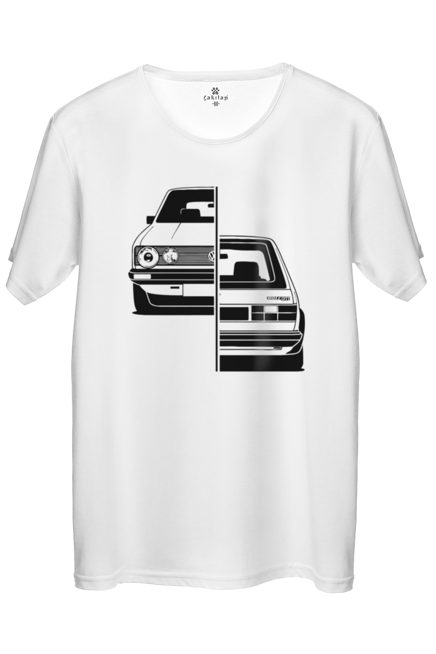 Vw Golf 1 Baskılı Regular Tişört