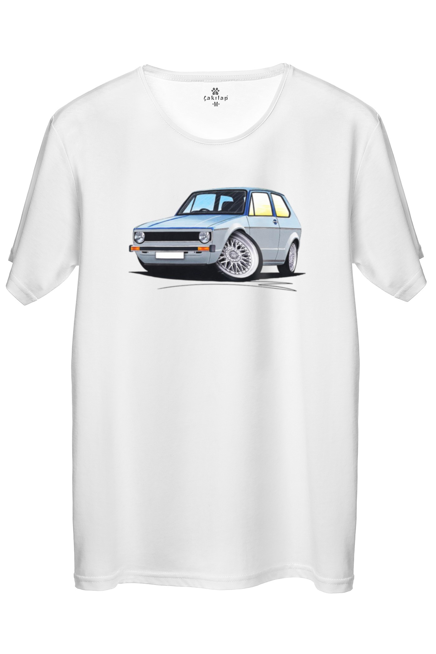 Vw Golf 1 Baskılı Regular Tişört