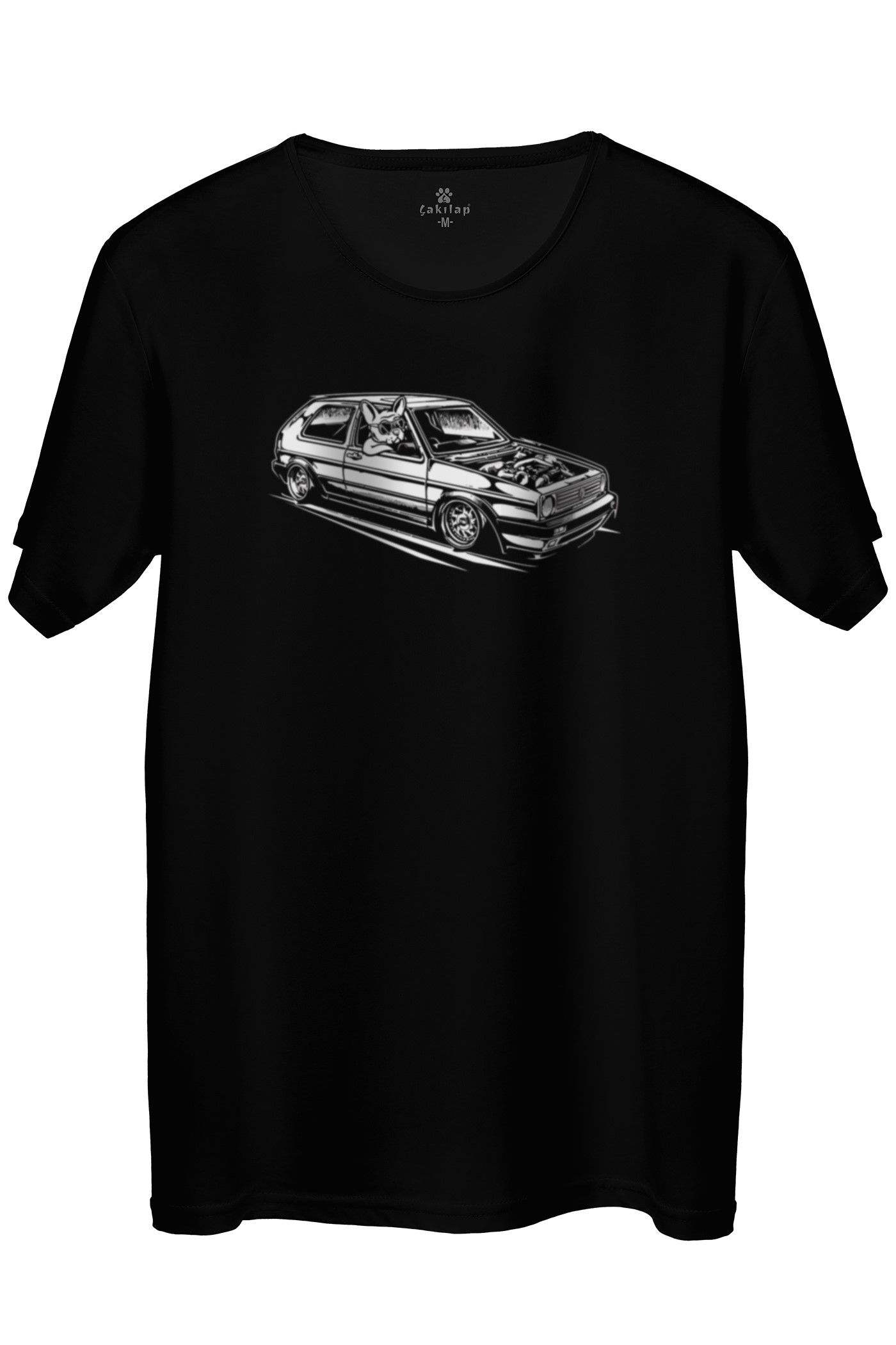 Vw Golf 1 Baskılı Regular Tişört