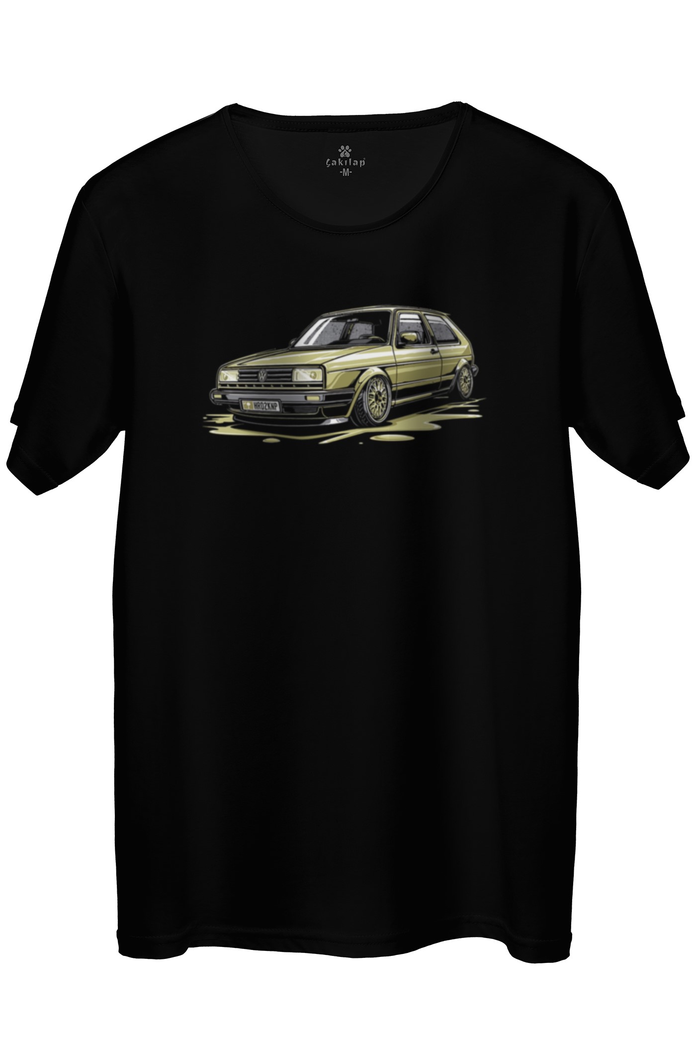 Vw Golf 1 Baskılı Regular Tişört