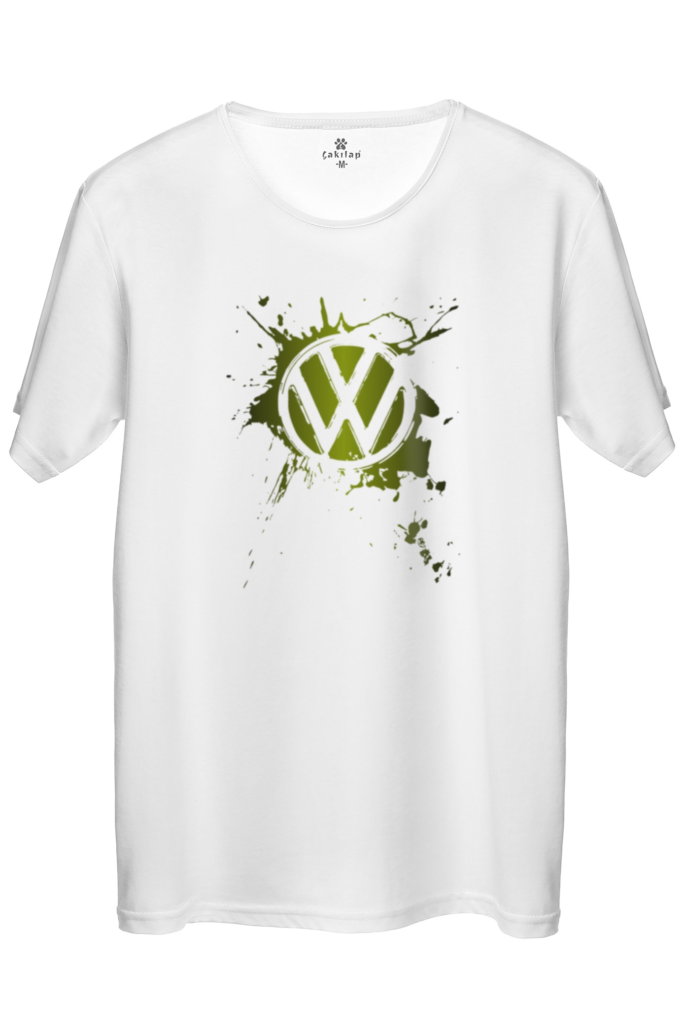Vw Logo Baskılı Regular Tişört