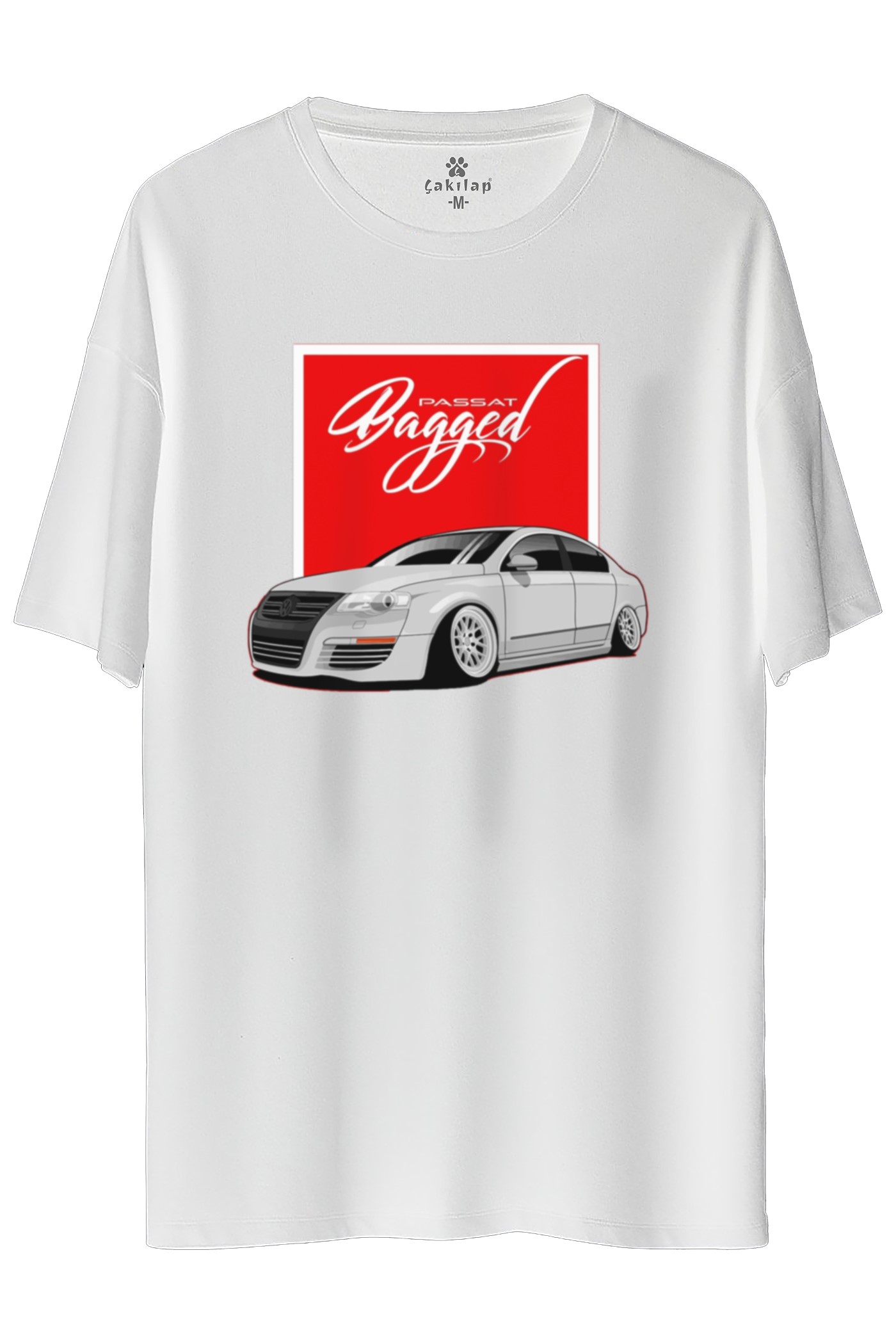 Vw Passat B6 Baskılı Oversize Tişört