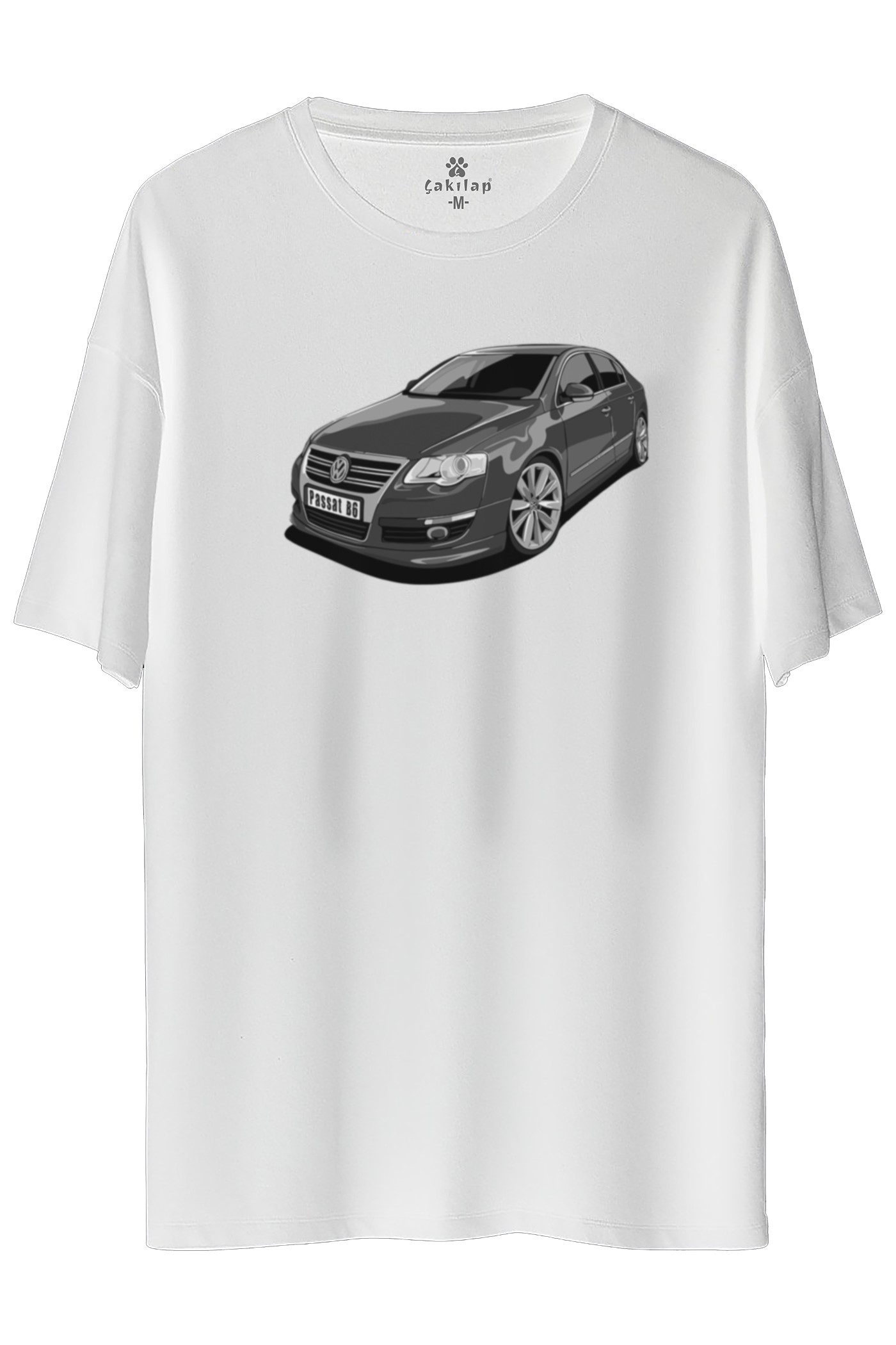 Vw Passat B6 Baskılı Oversize Tişört