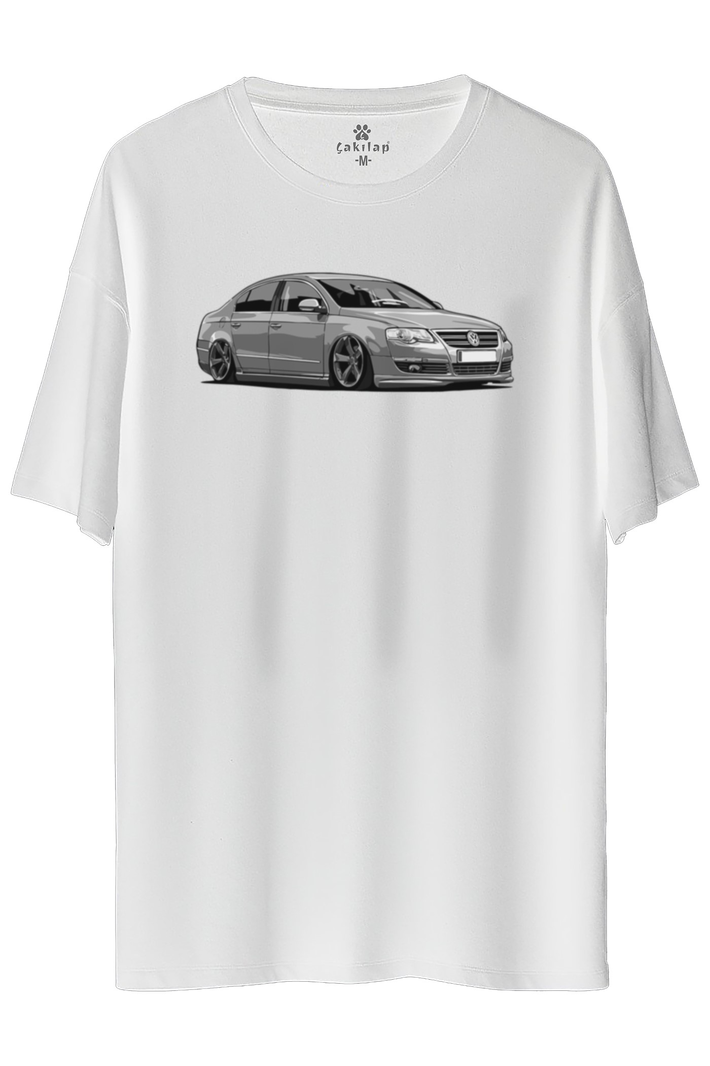 Vw Passat B6 Baskılı Oversize Tişört