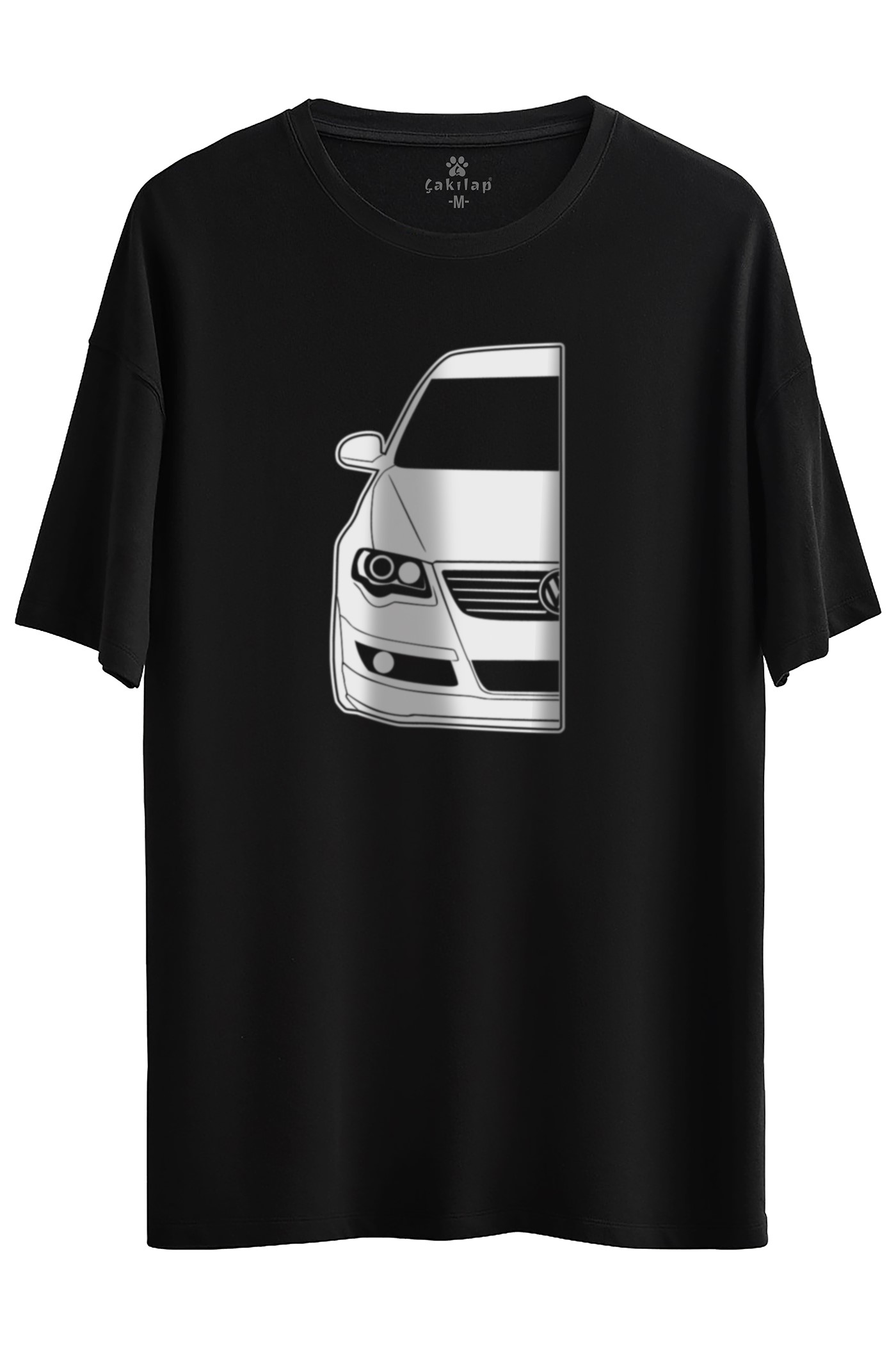 Vw Passat B6 Baskılı Oversize Tişört
