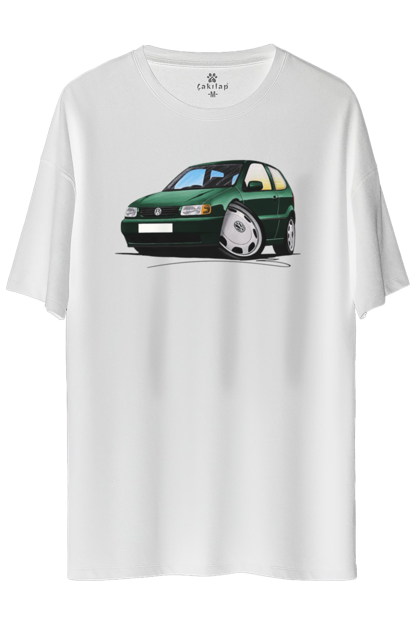 Vw Polo Mk3 Baskılı Oversize Tişört