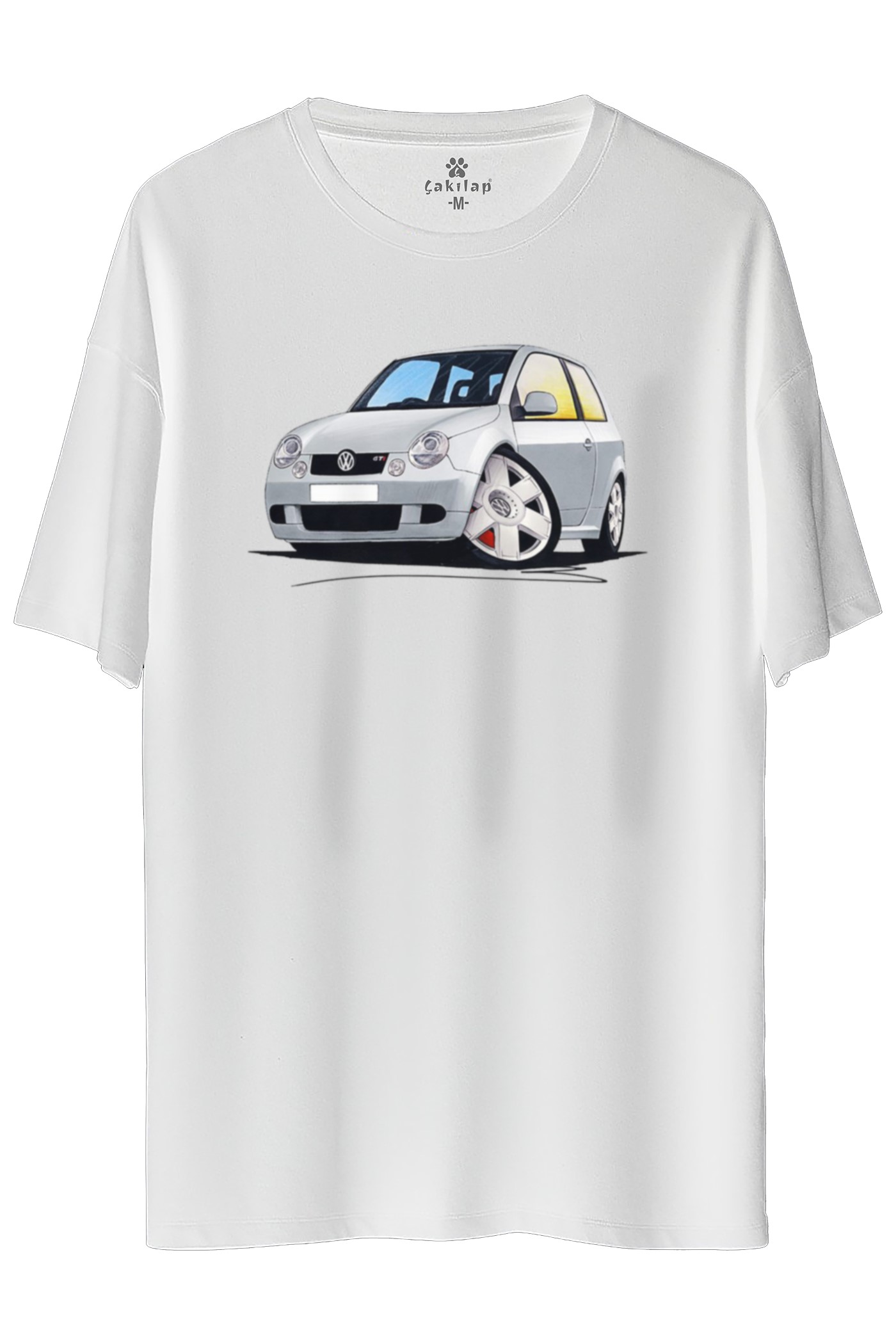 Vw Polo Mk4 Baskılı Oversize Tişört