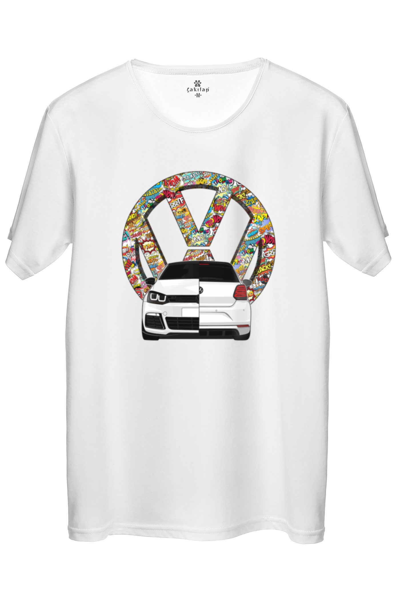 Vw Polo Mk5 Baskılı Regular Tişört