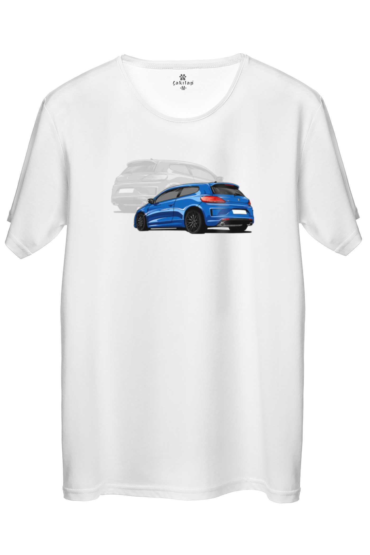 Vw Scirocco Baskılı Regular Tişört