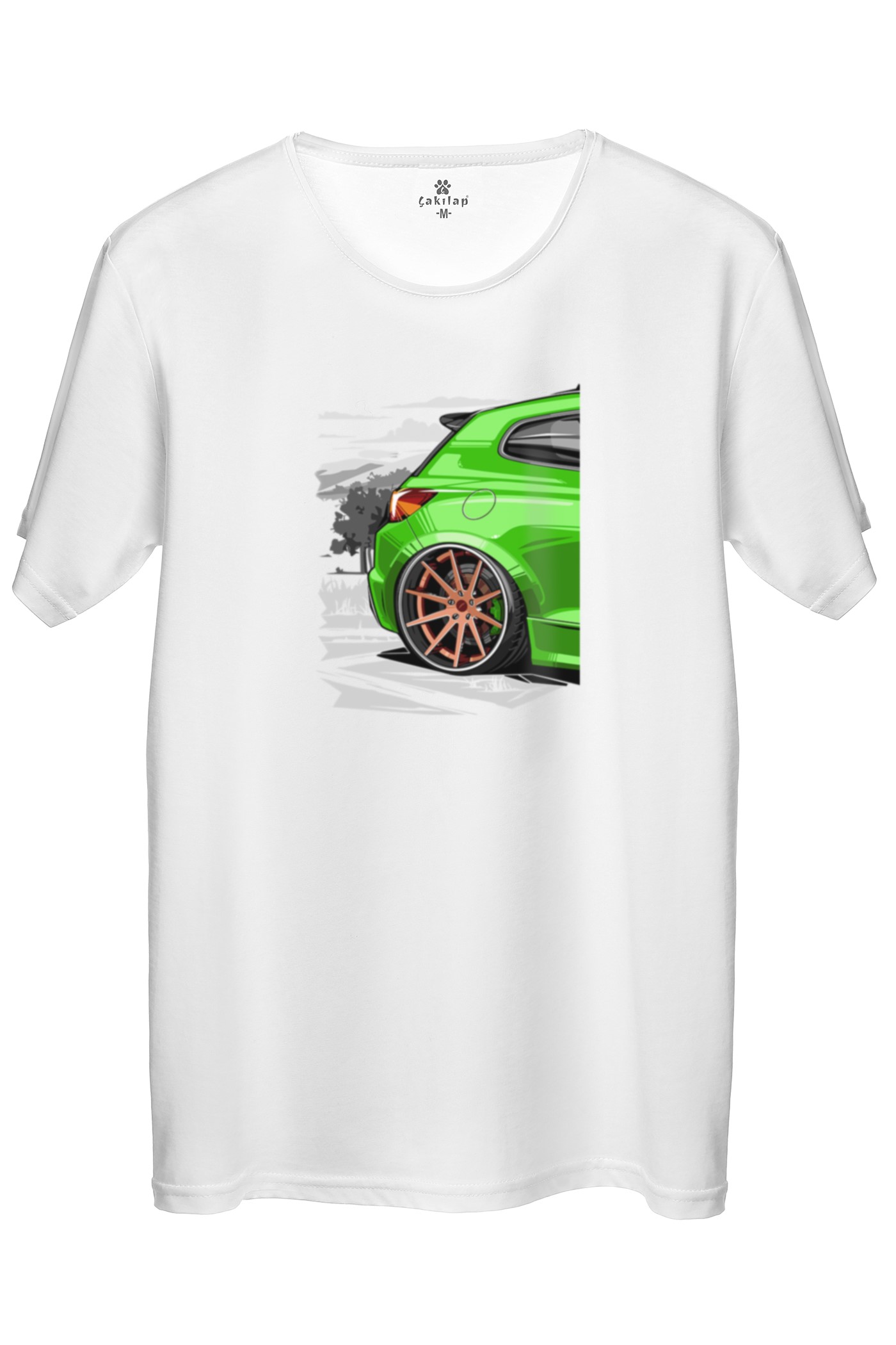 Vw Scirocco Baskılı Regular Tişört