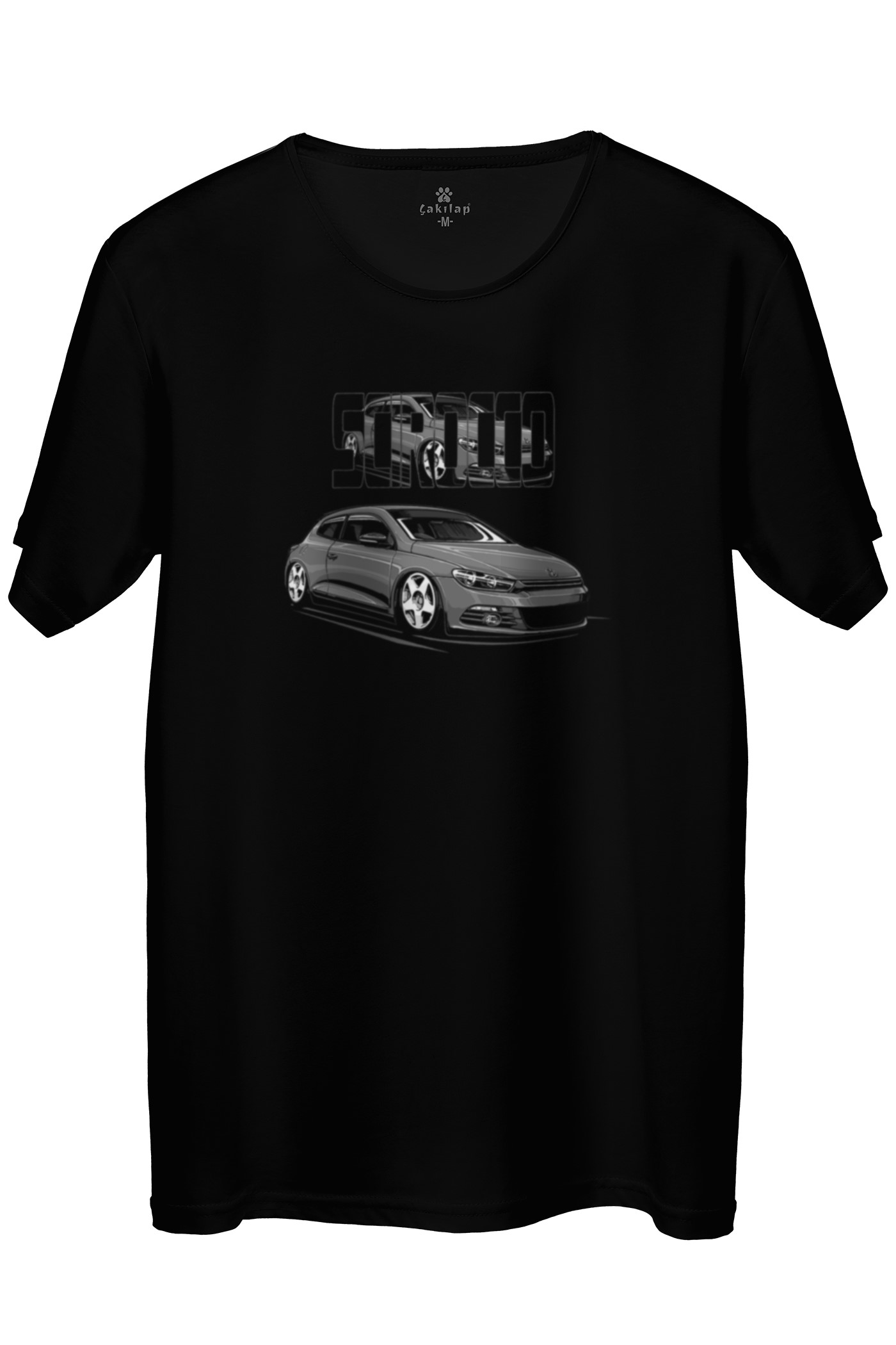 Vw Scirocco Baskılı Regular Tişört
